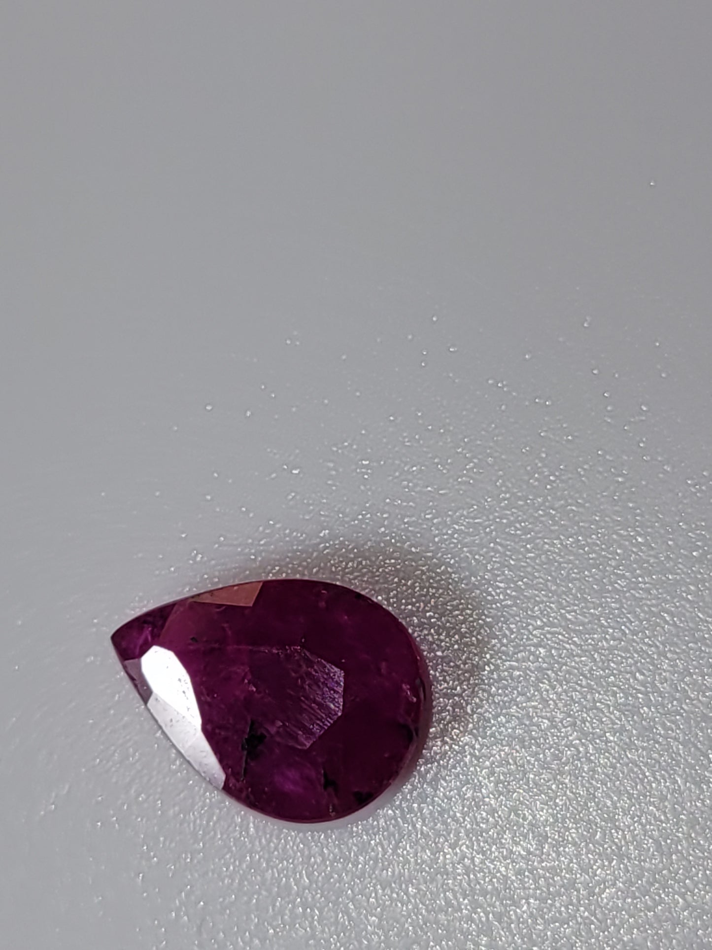 1.00 Ct. Pear-Cut Mozambique Ruby