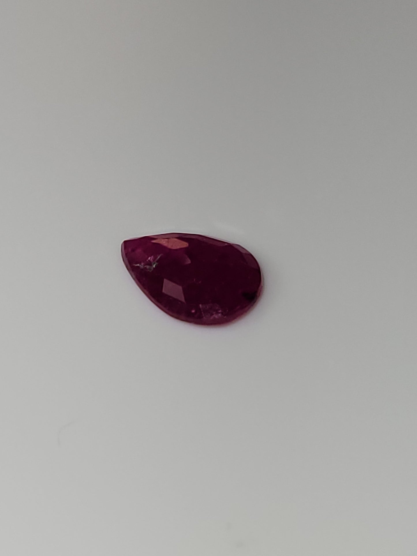 1.00 Ct. Pear-Cut Mozambique Ruby