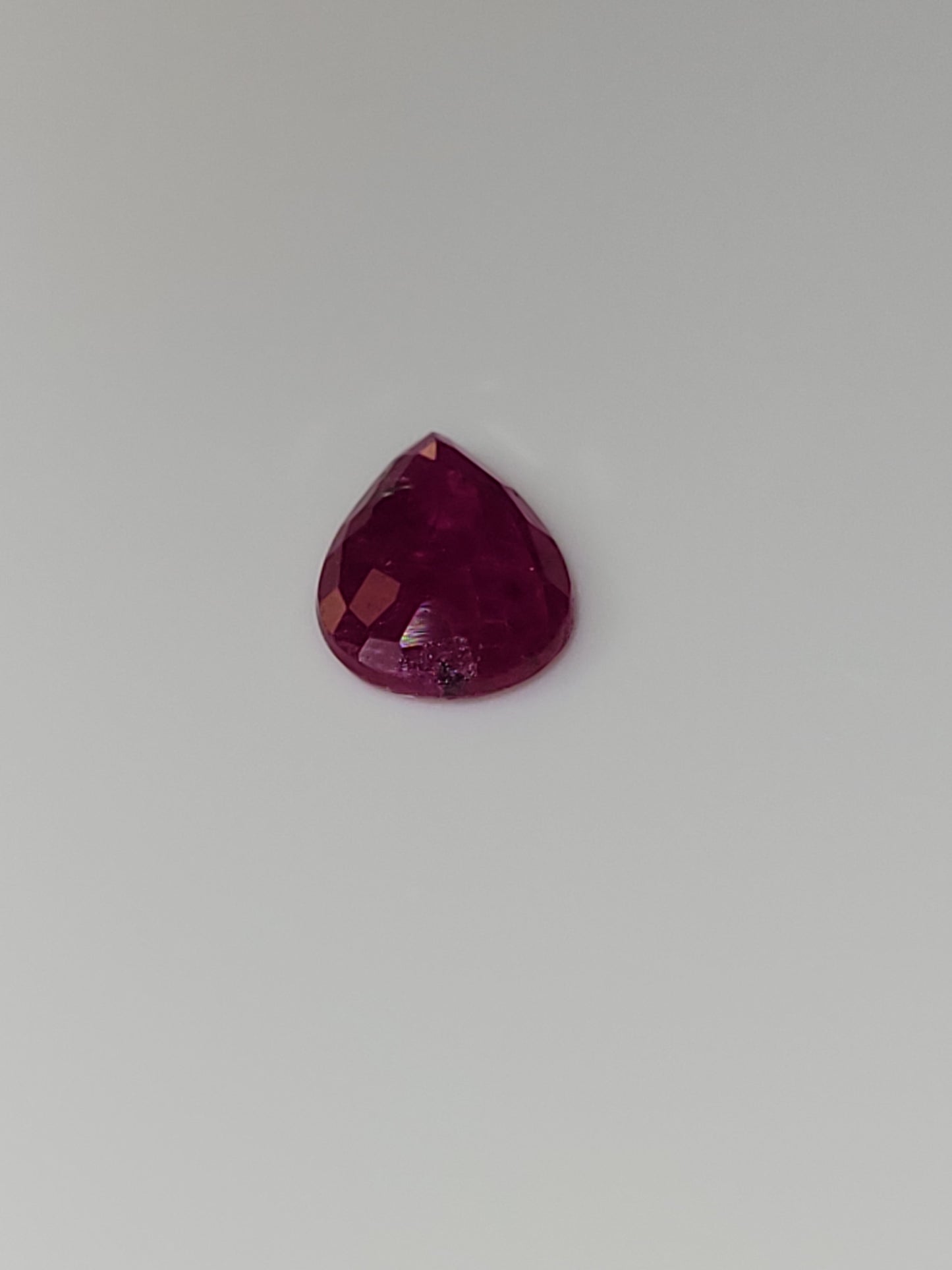 1.00 Ct. Pear-Cut Mozambique Ruby