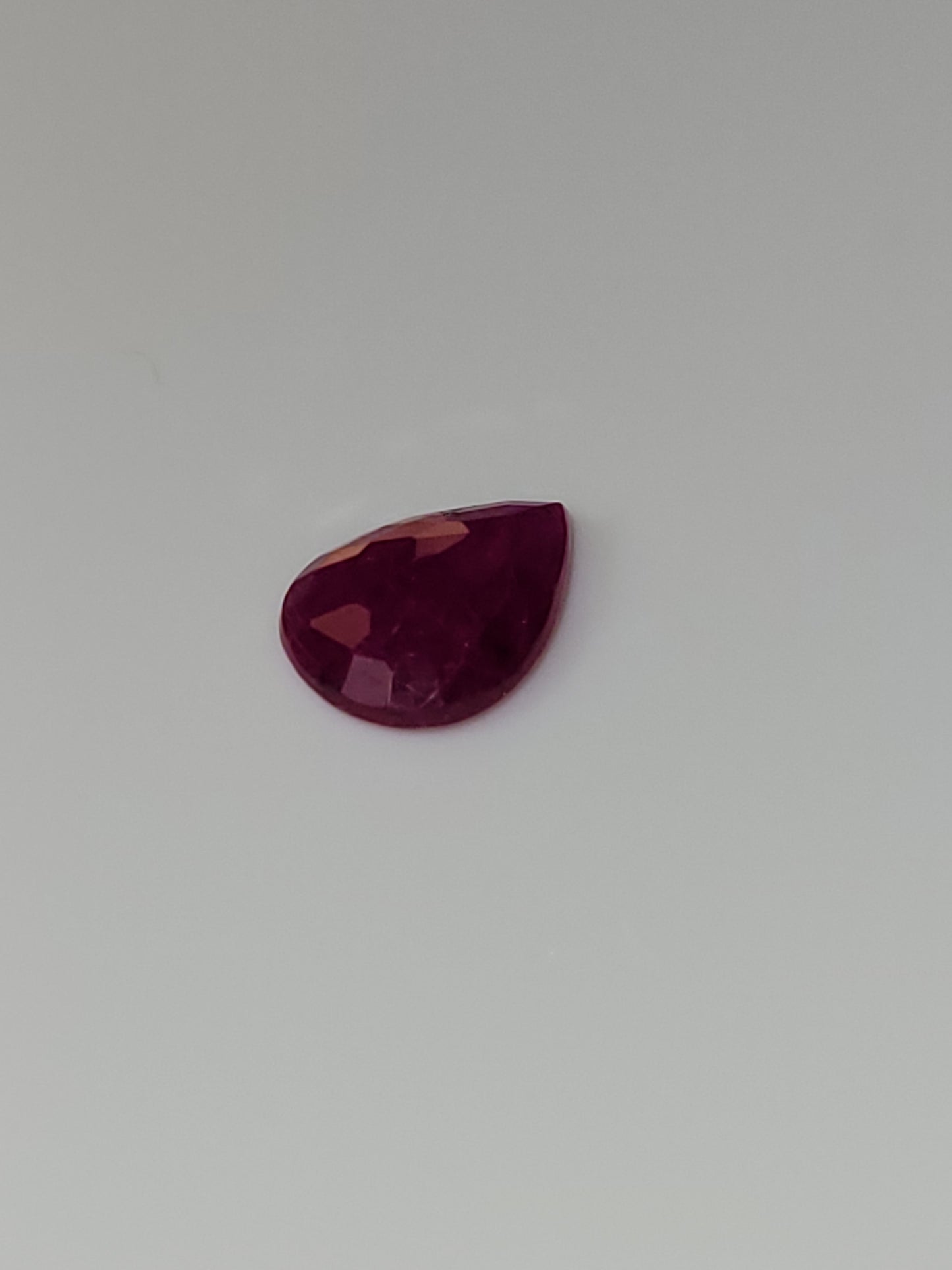 1.00 Ct. Pear-Cut Mozambique Ruby