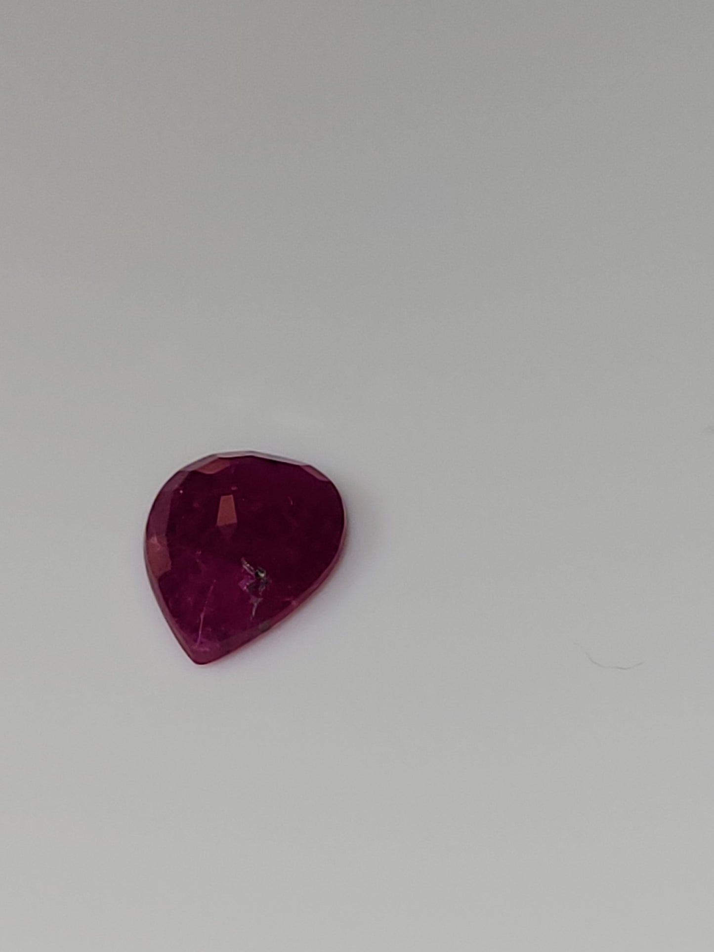 1.00 Ct. Pear-Cut Mozambique Ruby