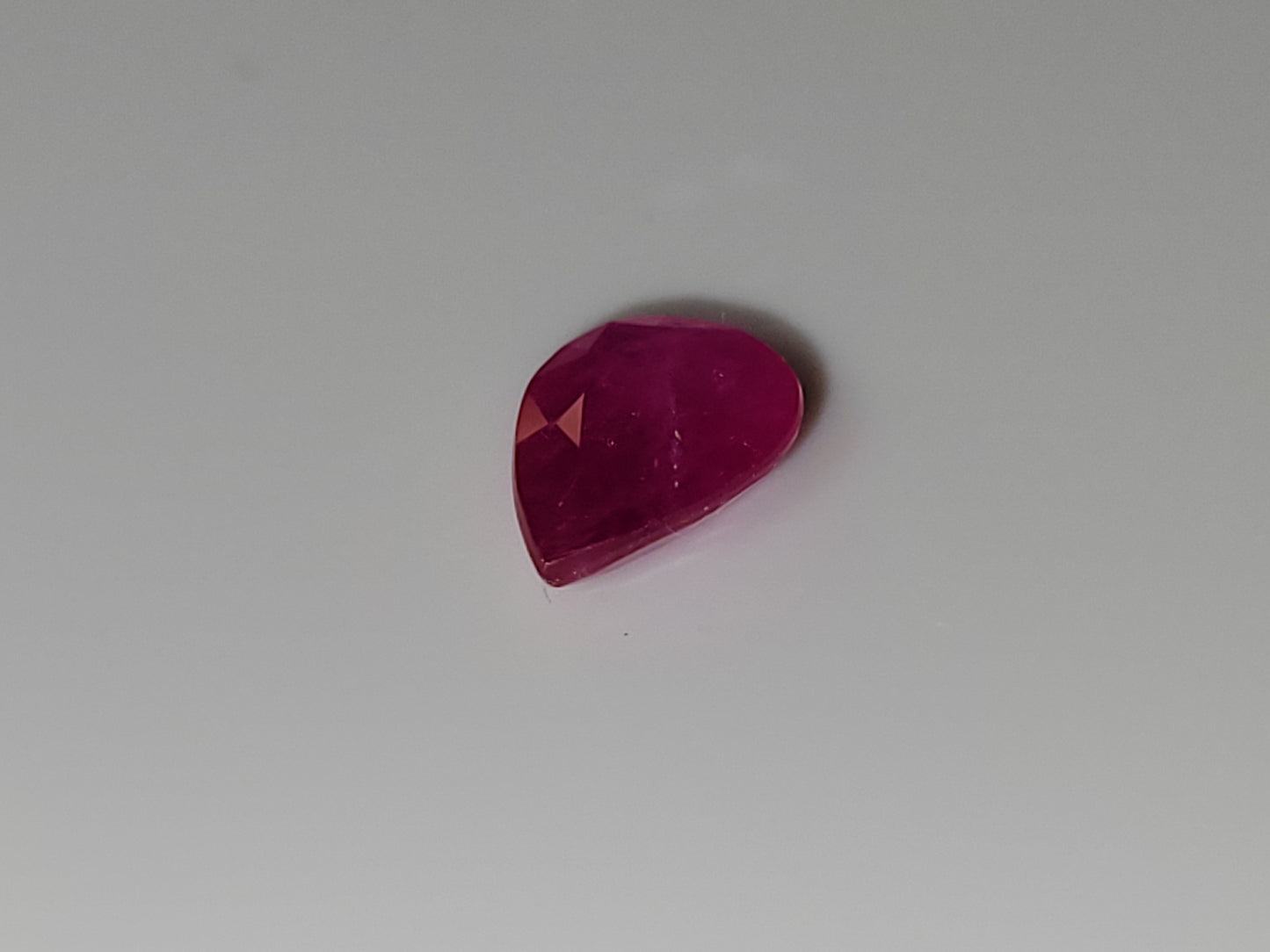 1.095 Ct. Pear-Cut Mozambique Ruby