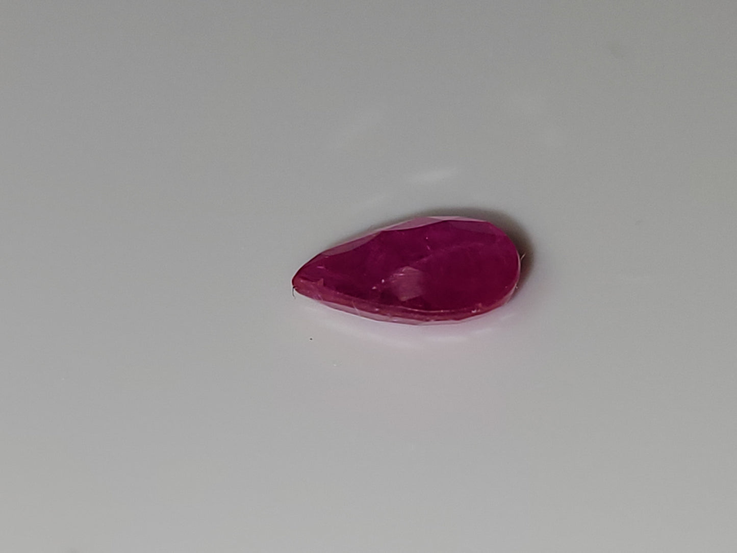 1.095 Ct. Pear-Cut Mozambique Ruby