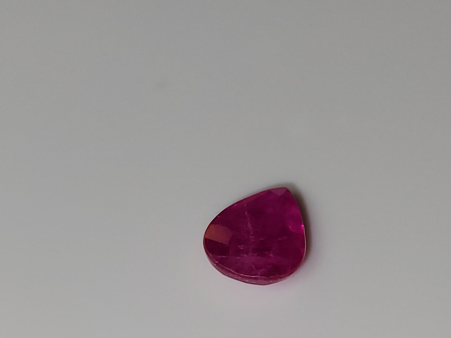 1.095 Ct. Pear-Cut Mozambique Ruby