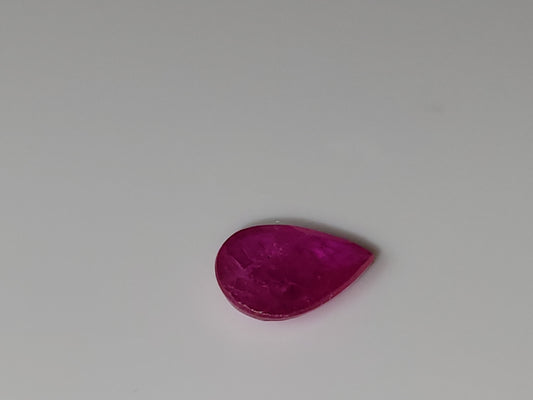 1.095 Ct. Pear-Cut Mozambique Ruby