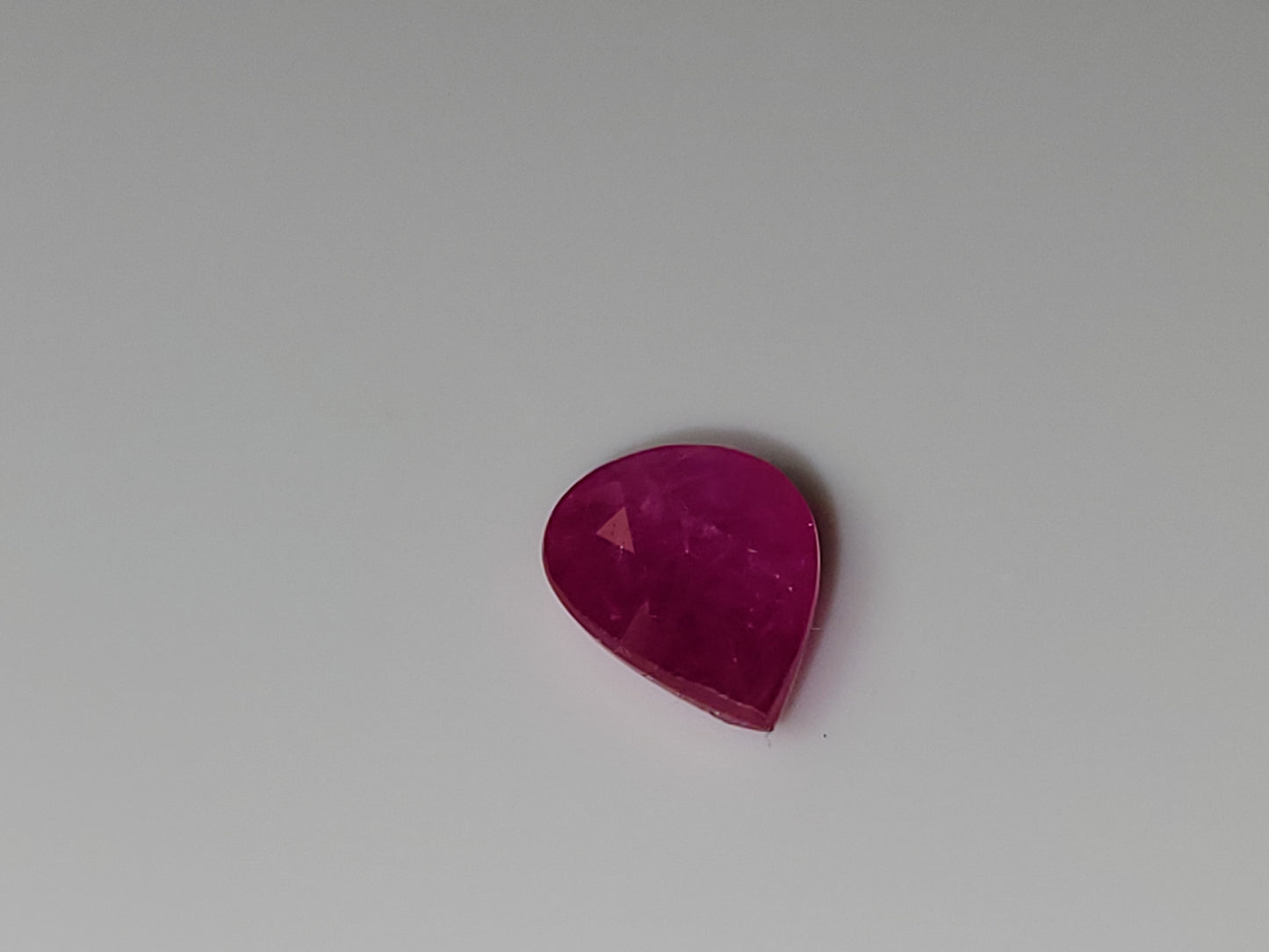 1.095 Ct. Pear-Cut Mozambique Ruby