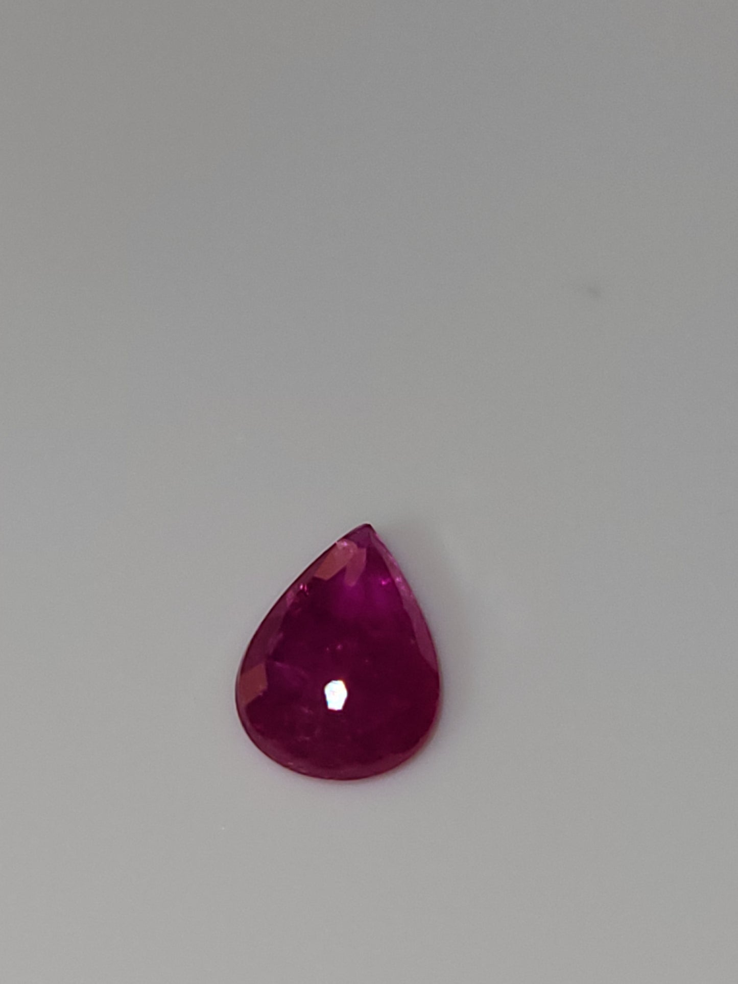 1.095 Ct. Pear-Cut Mozambique Ruby