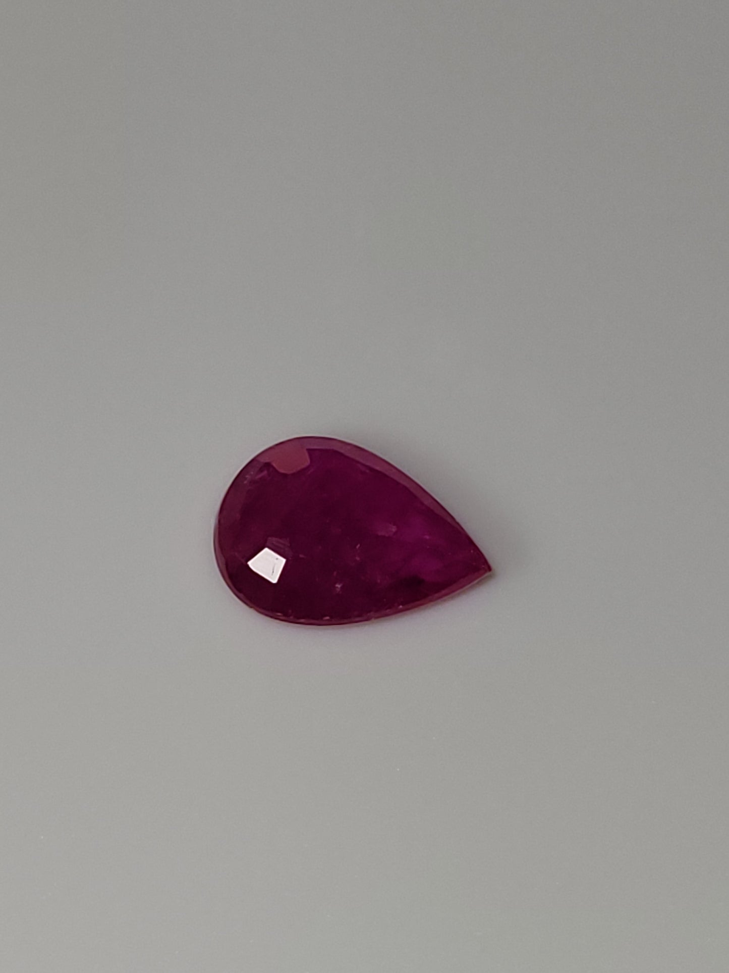 1.095 Ct. Pear-Cut Mozambique Ruby