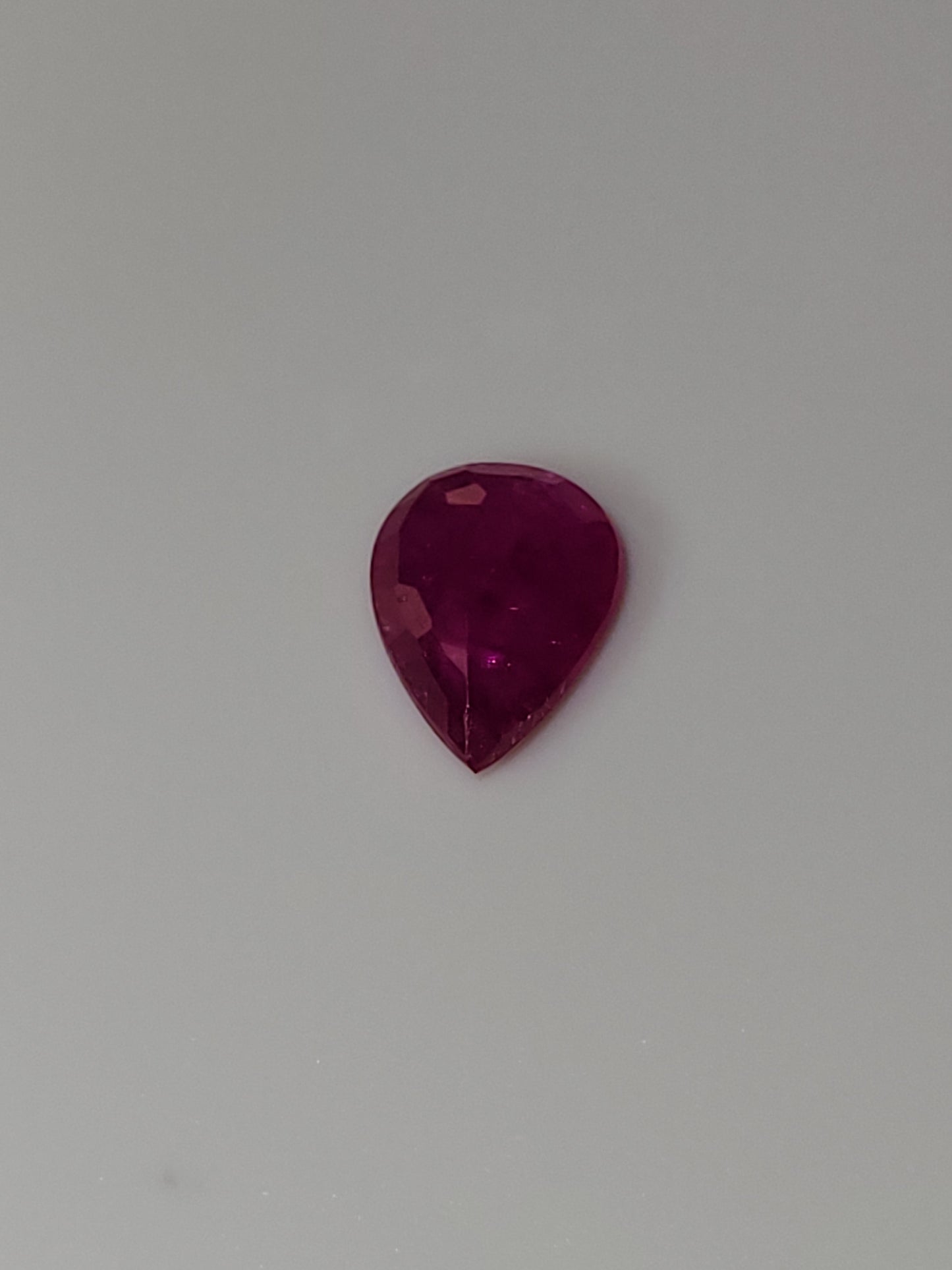 1.095 Ct. Pear-Cut Mozambique Ruby