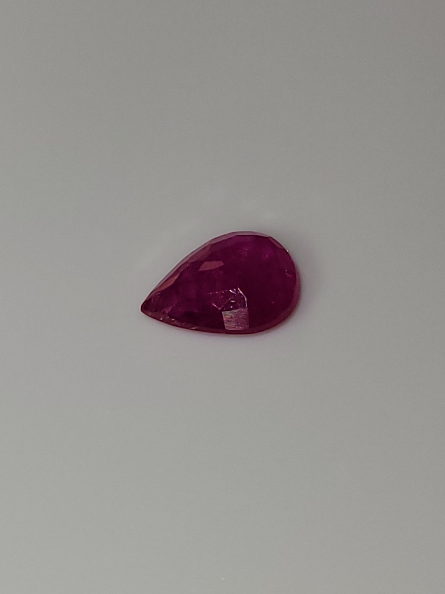 1.095 Ct. Pear-Cut Mozambique Ruby