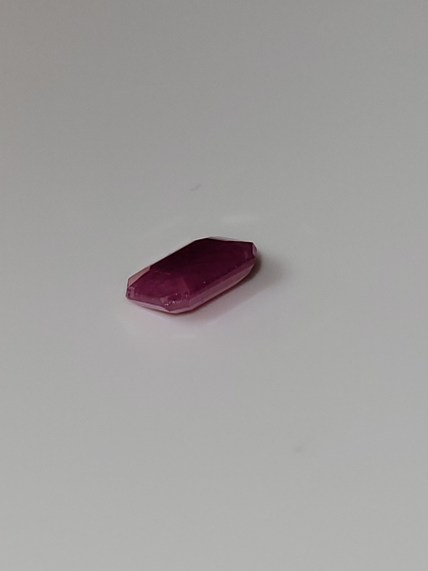 1.83 Ct. Emerald-Cut Mozambique Ruby