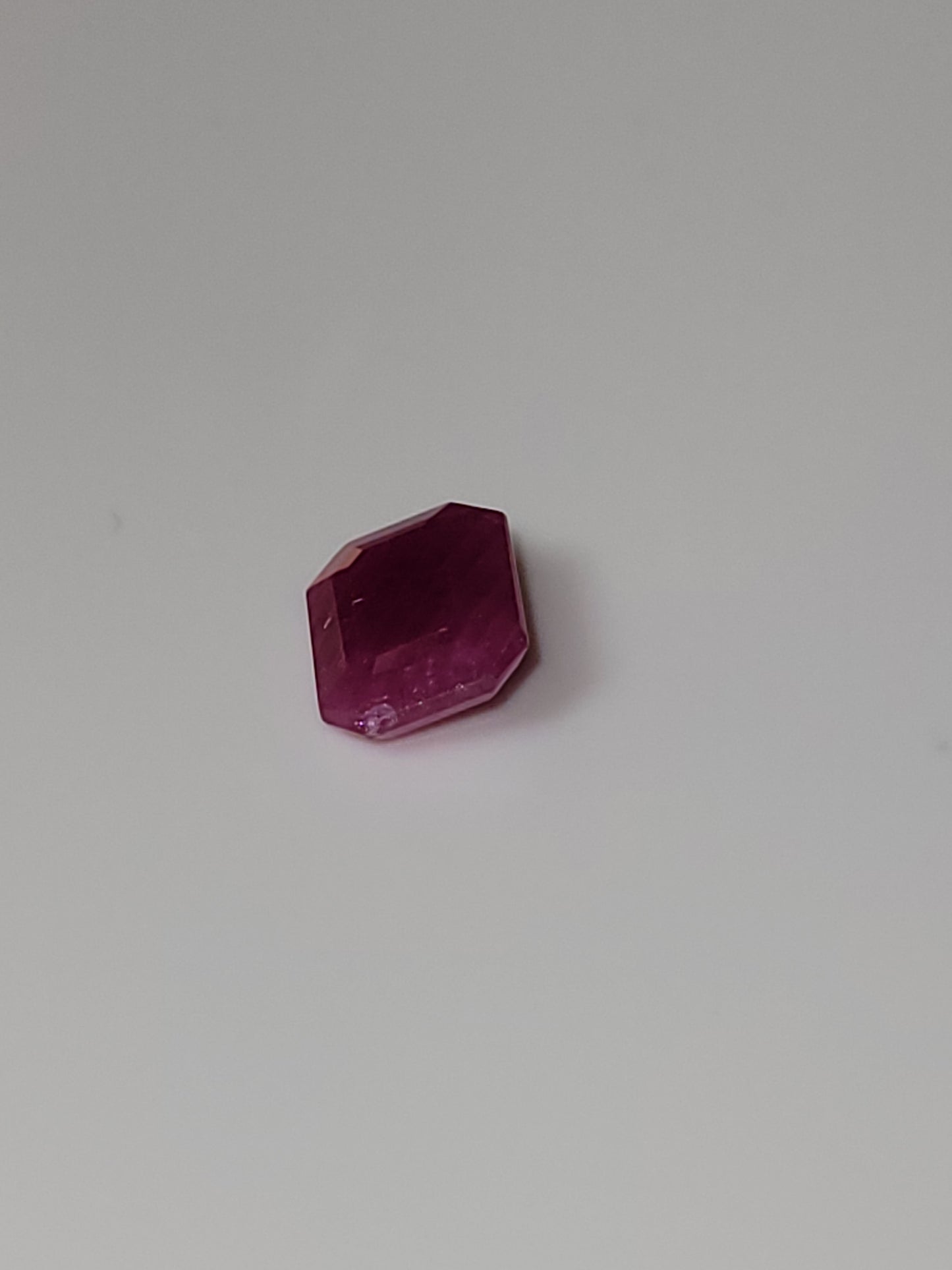 1.83 Ct. Emerald-Cut Mozambique Ruby