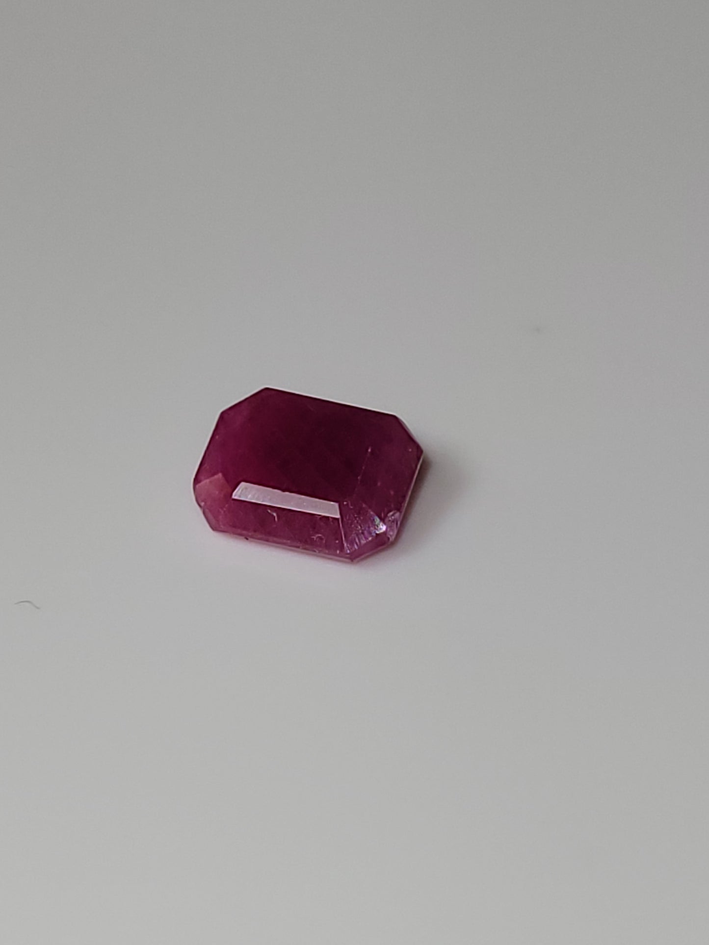 1.83 Ct. Emerald-Cut Mozambique Ruby