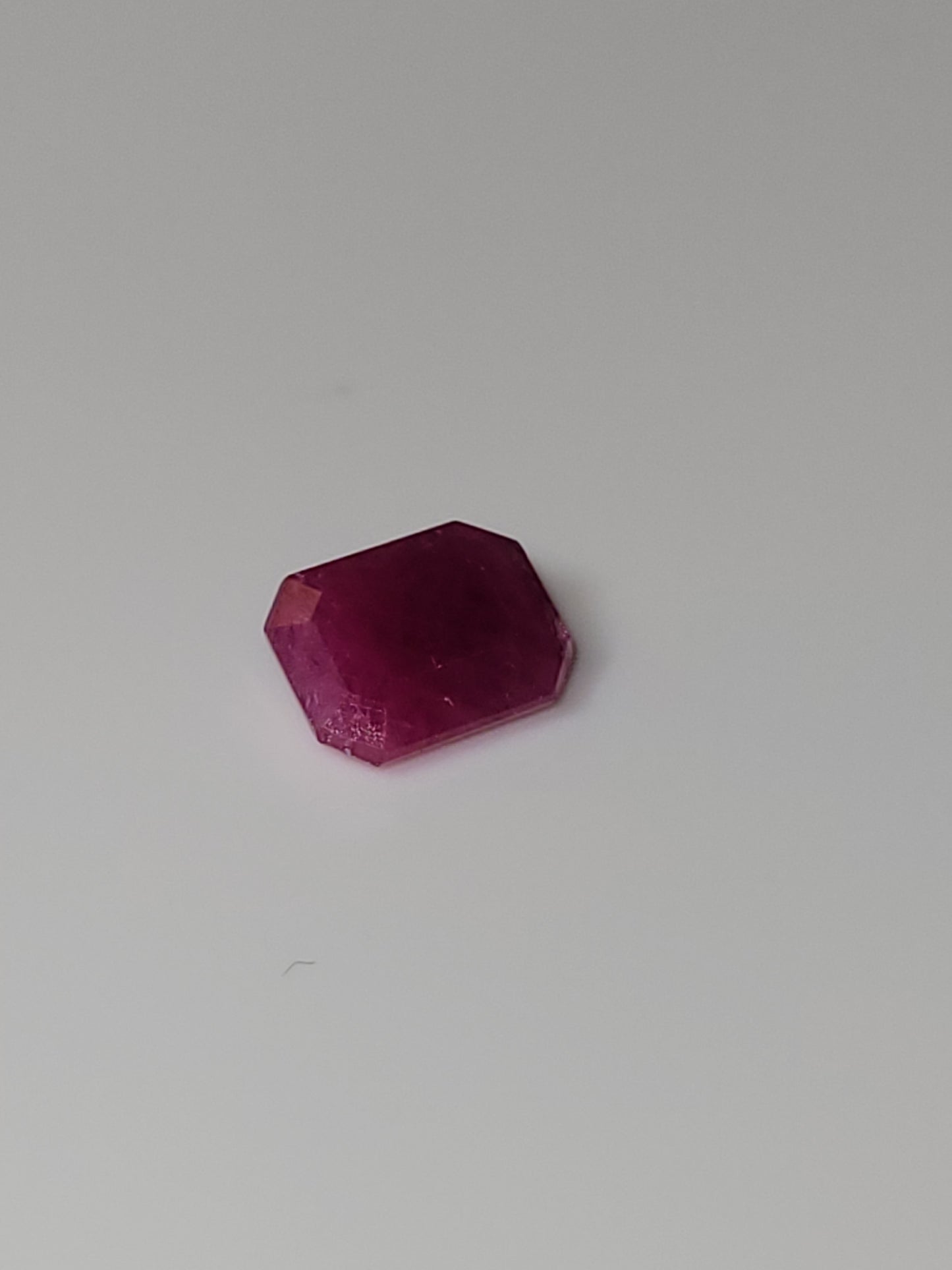 1.83 Ct. Emerald-Cut Mozambique Ruby