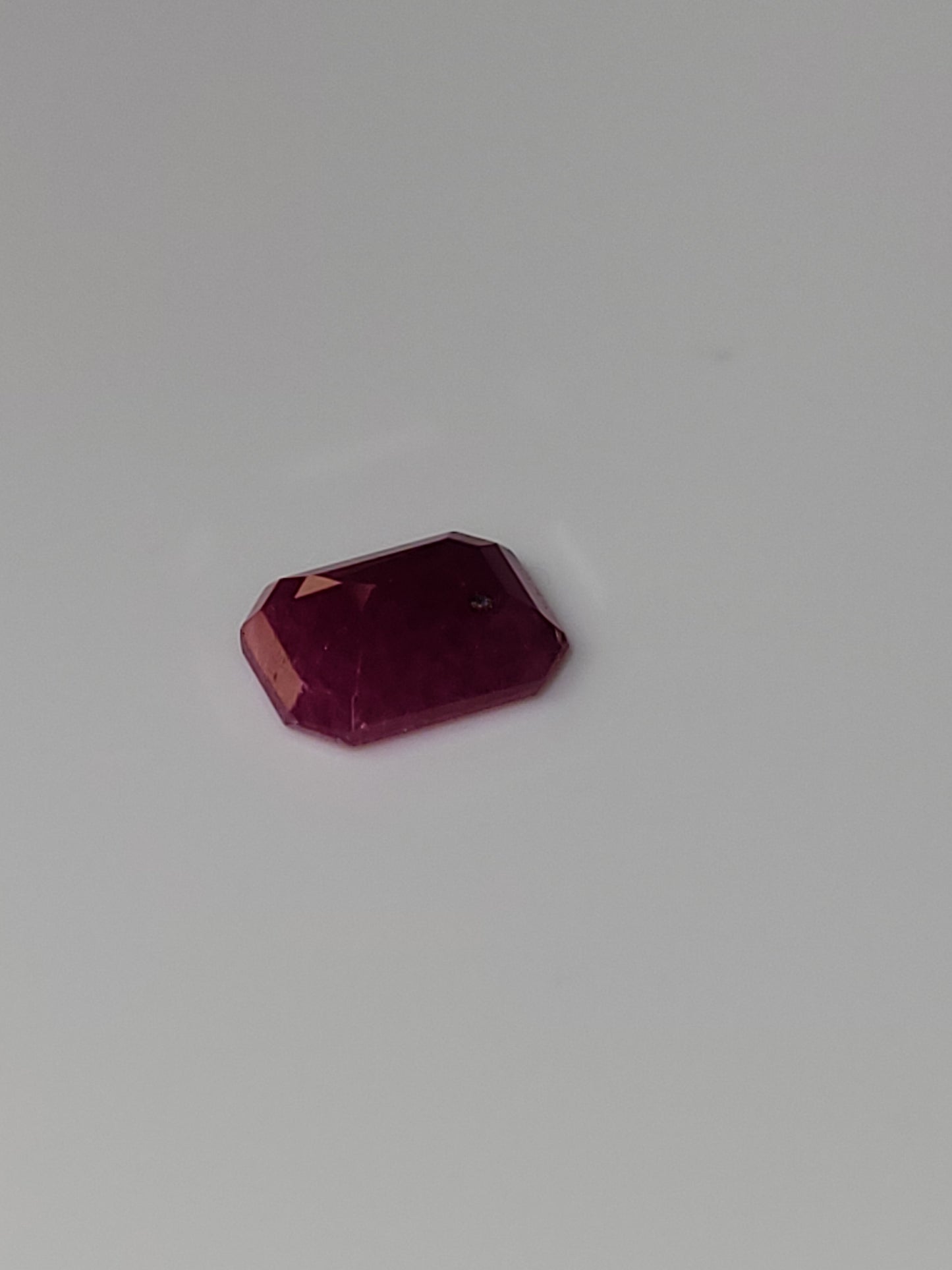 1.83 Ct. Emerald-Cut Mozambique Ruby