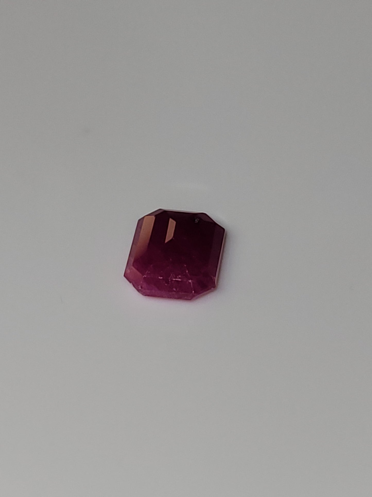 1.83 Ct. Emerald-Cut Mozambique Ruby