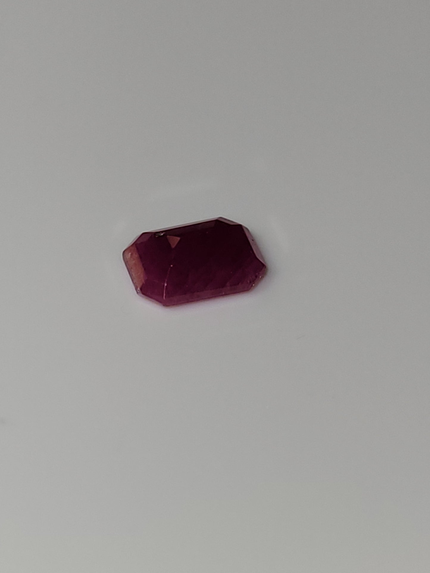 1.83 Ct. Emerald-Cut Mozambique Ruby