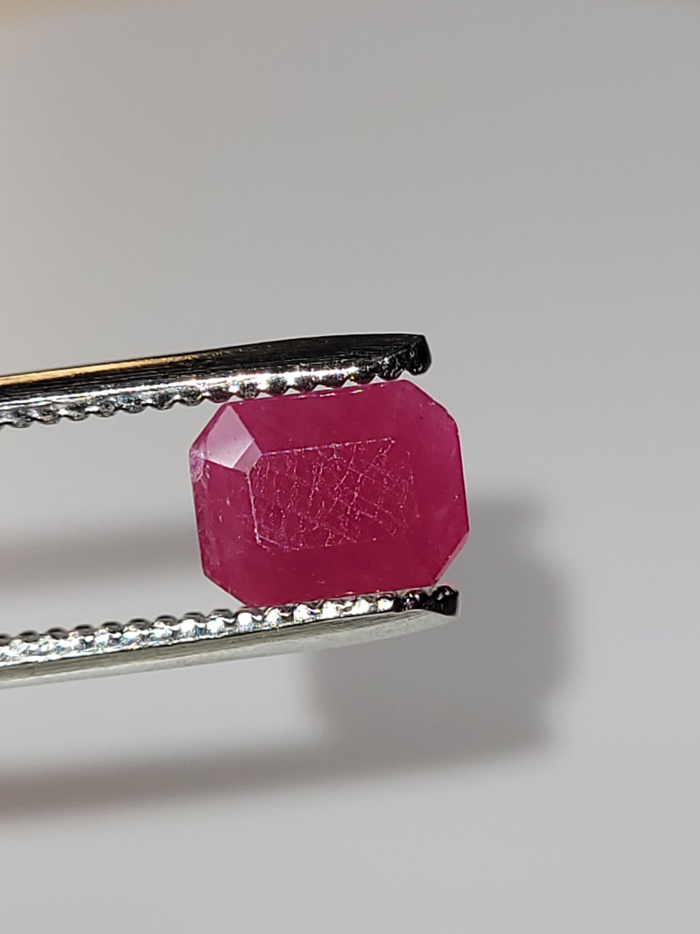 1.83 Ct. Emerald-Cut Mozambique Ruby