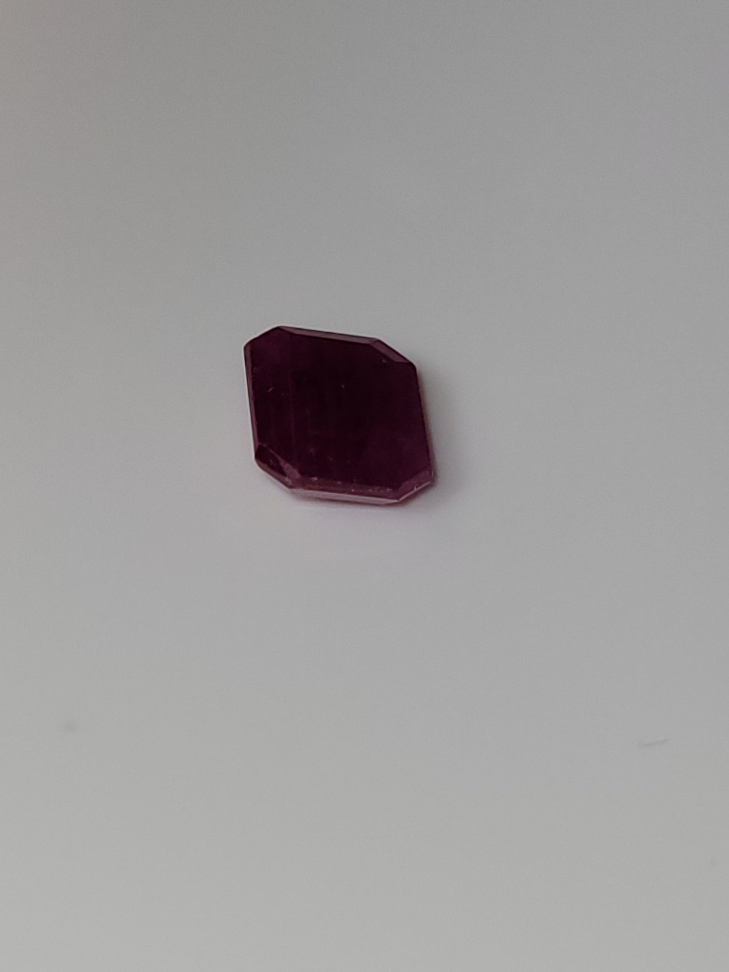 1.385 Ct. Emerald-Cut Mozambique Ruby