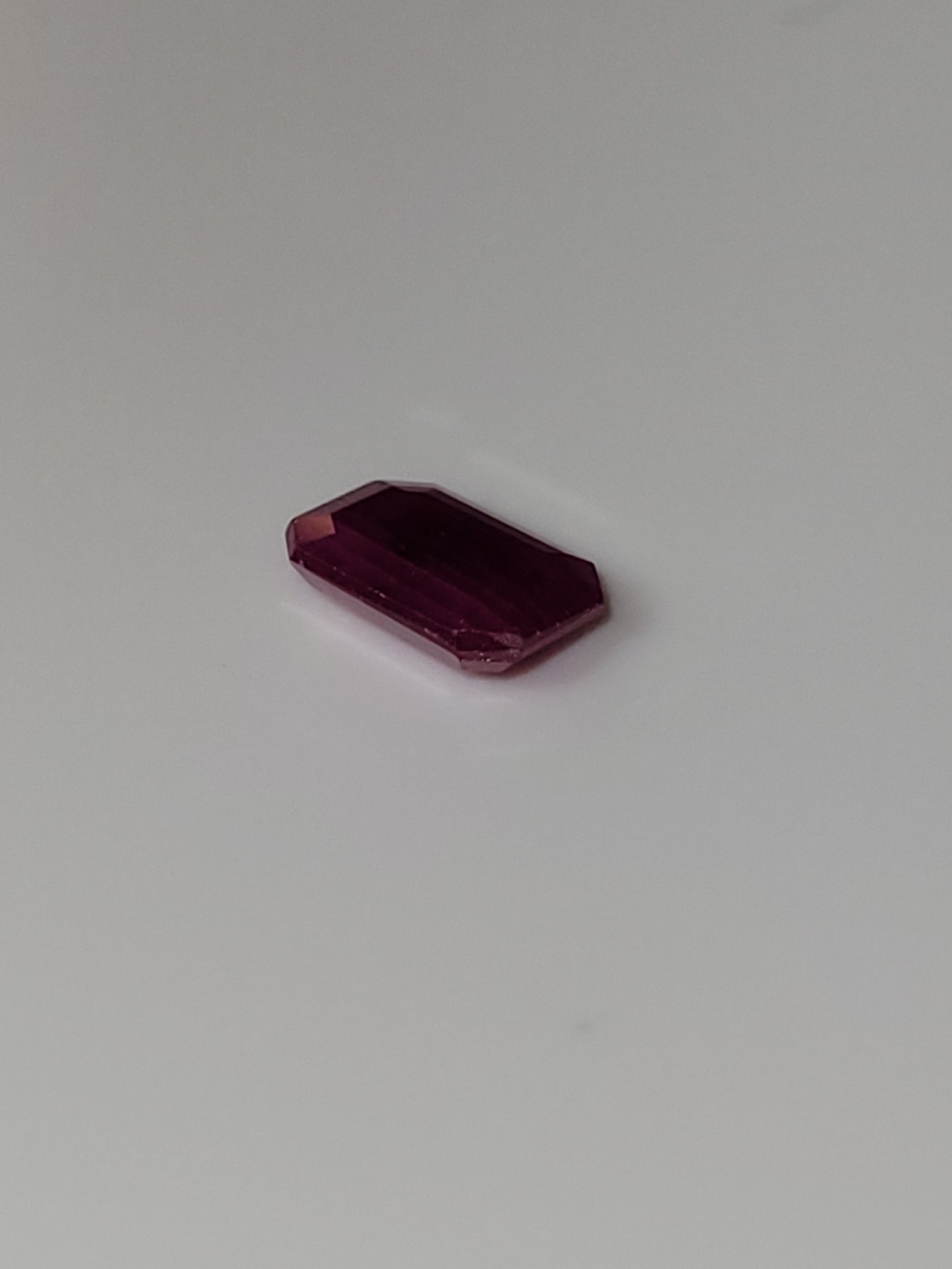 1.385 Ct. Emerald-Cut Mozambique Ruby