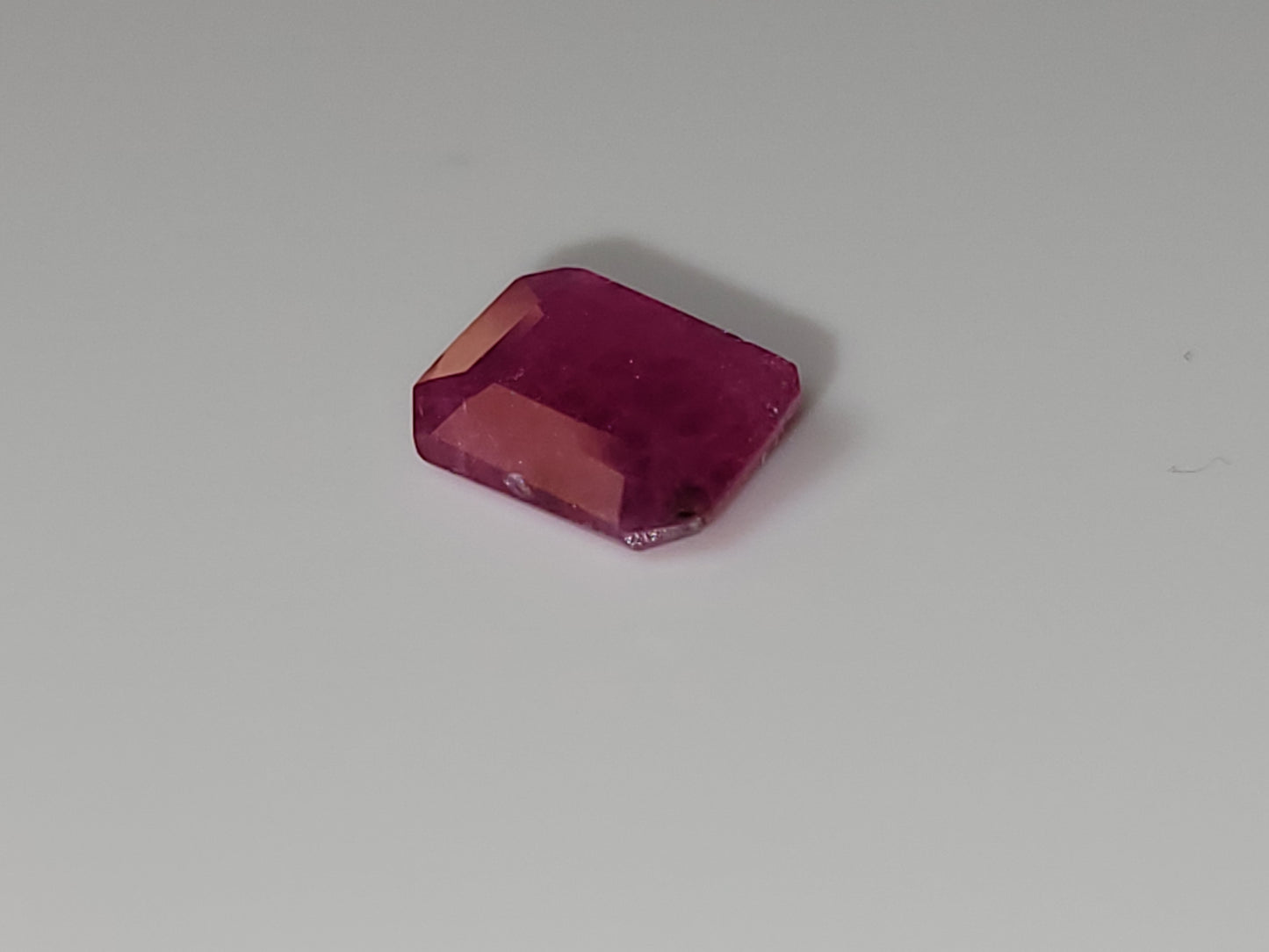 1.385 Ct. Emerald-Cut Mozambique Ruby