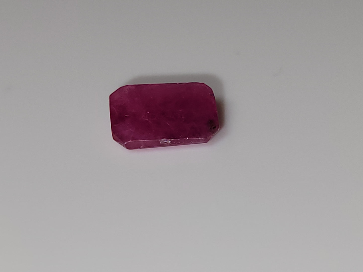 1.385 Ct. Emerald-Cut Mozambique Ruby