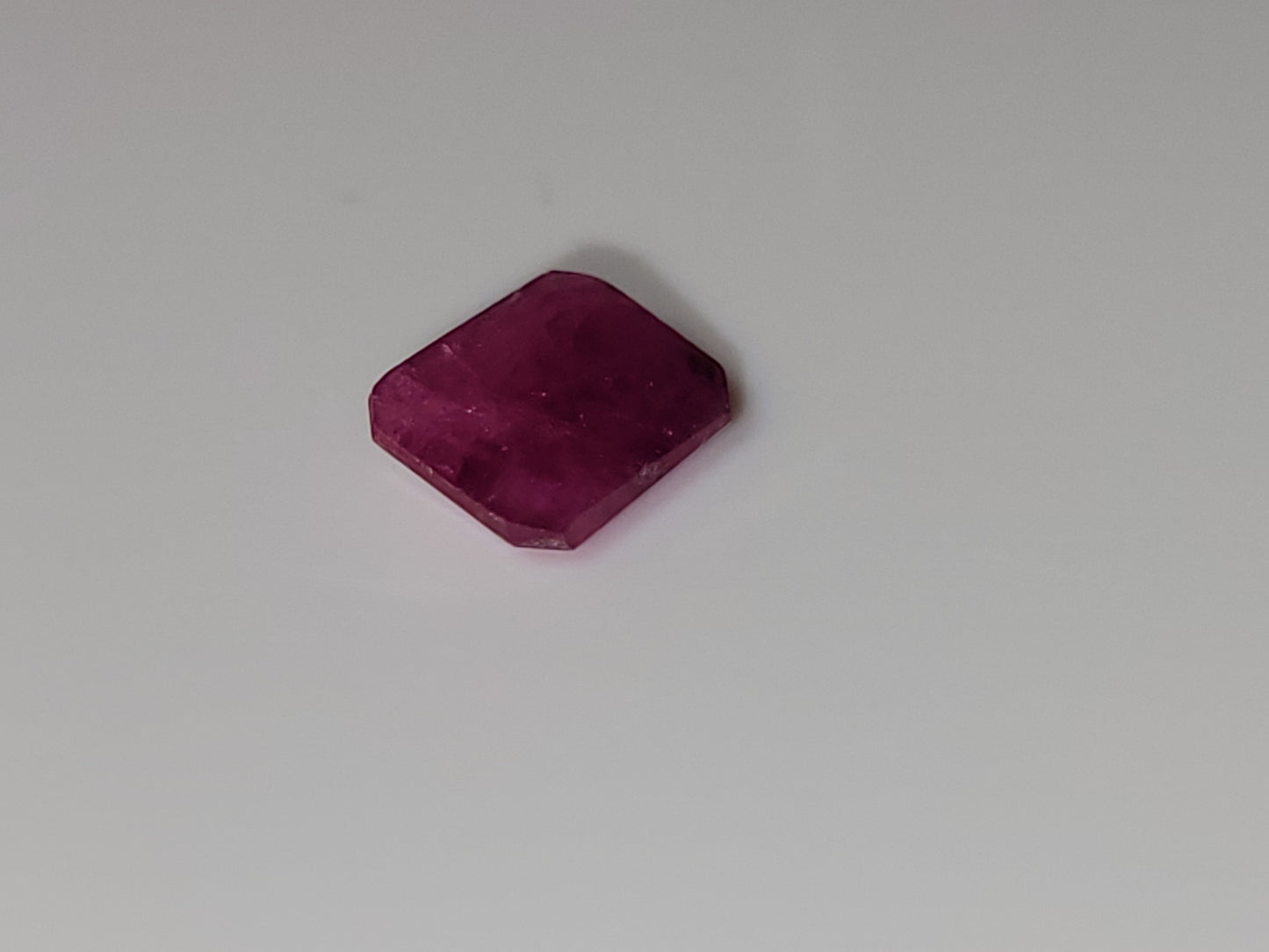 1.385 Ct. Emerald-Cut Mozambique Ruby