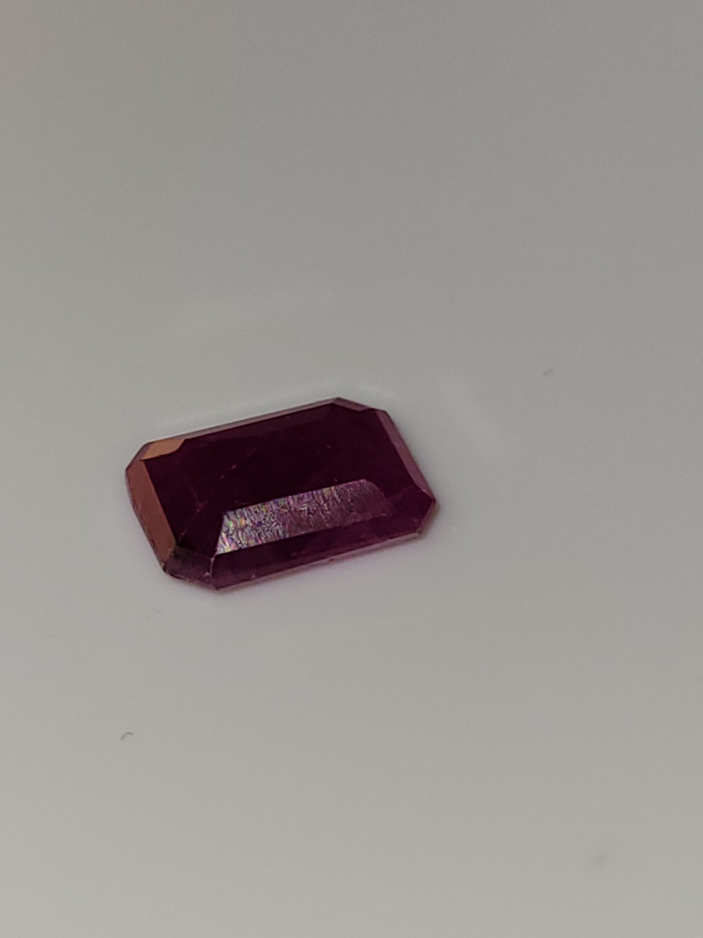 1.385 Ct. Emerald-Cut Mozambique Ruby