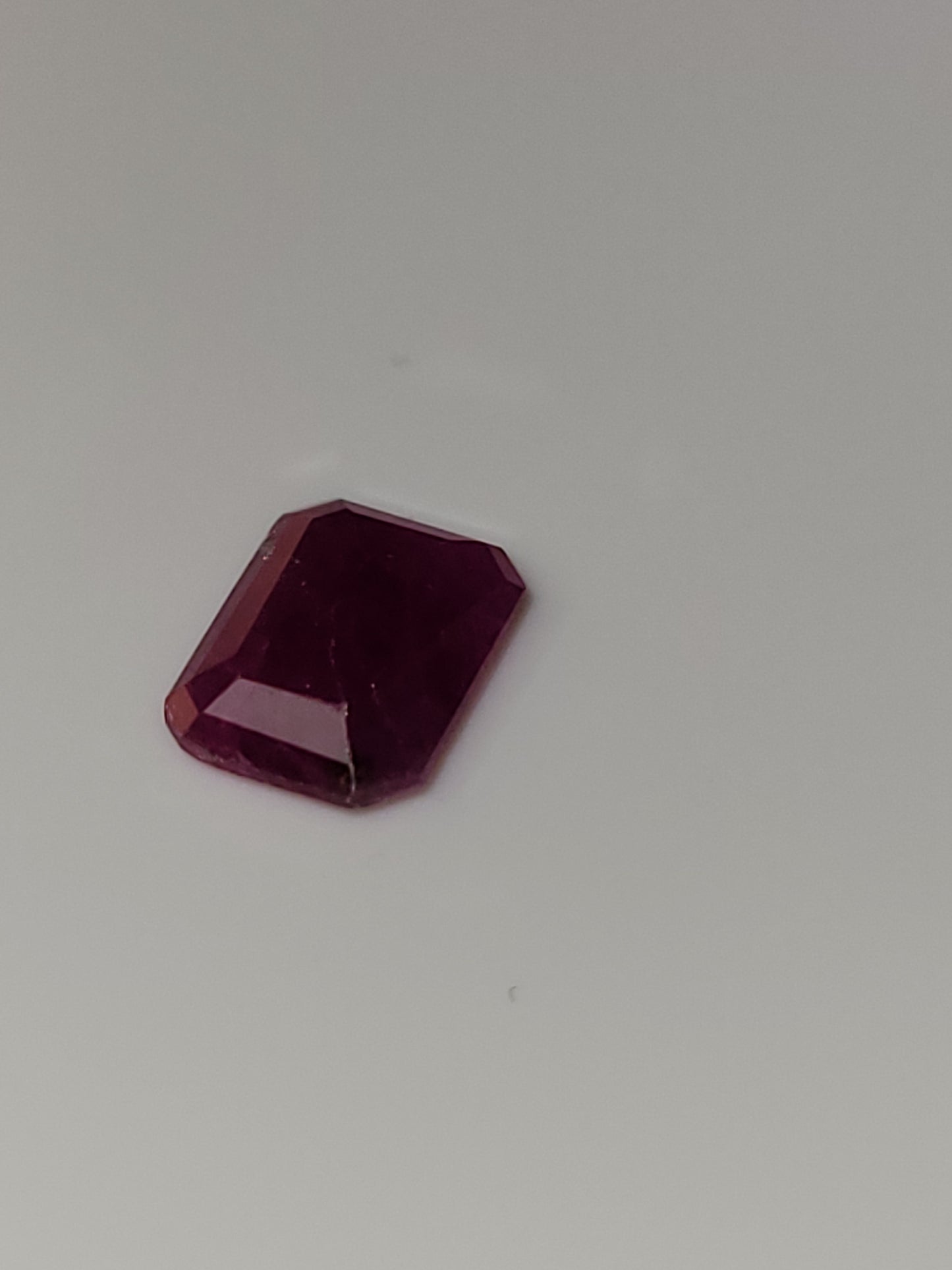 1.385 Ct. Emerald-Cut Mozambique Ruby