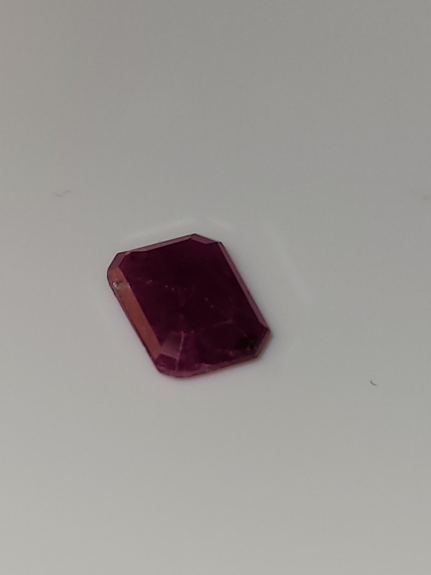 1.385 Ct. Emerald-Cut Mozambique Ruby