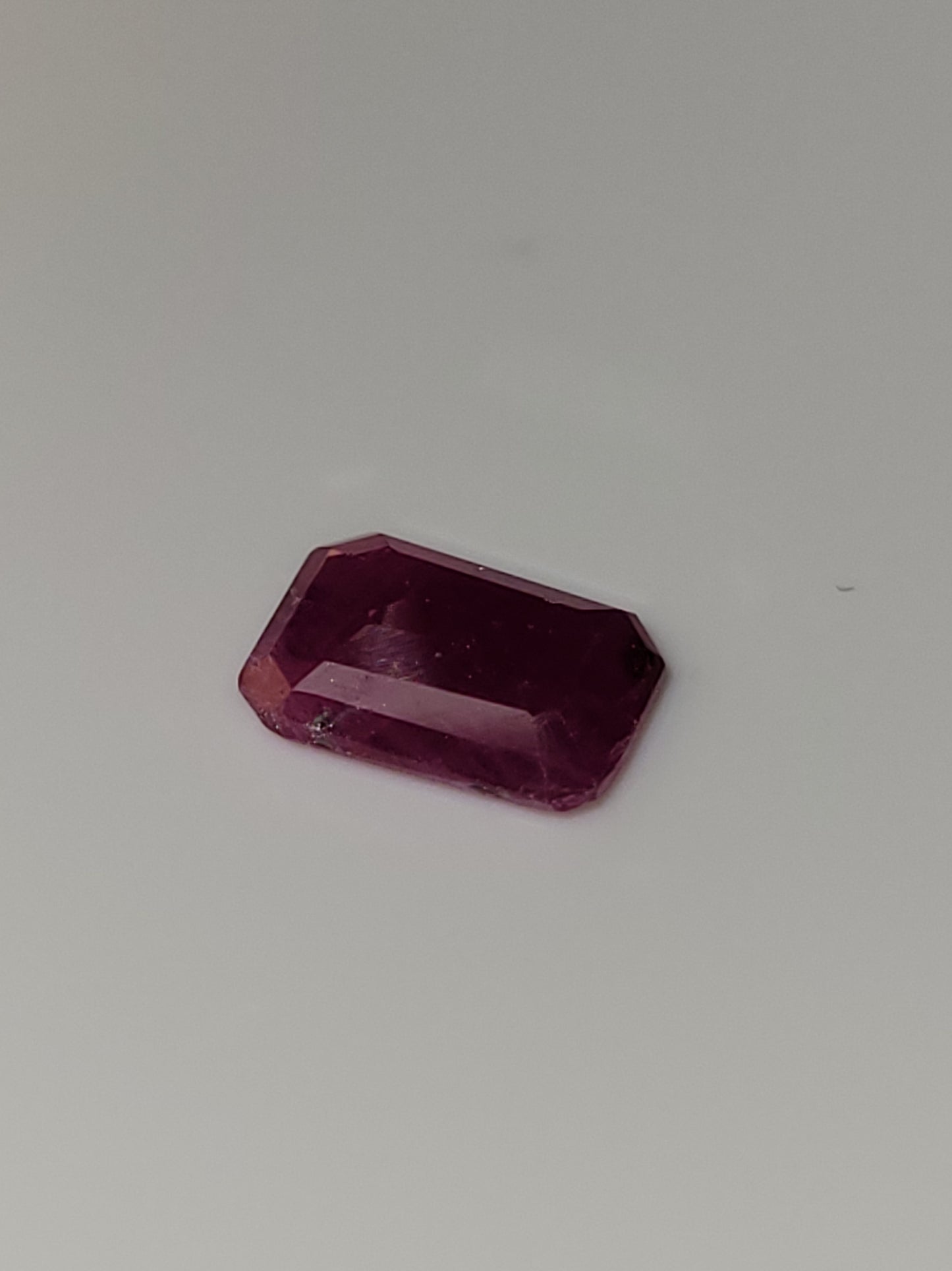 1.385 Ct. Emerald-Cut Mozambique Ruby