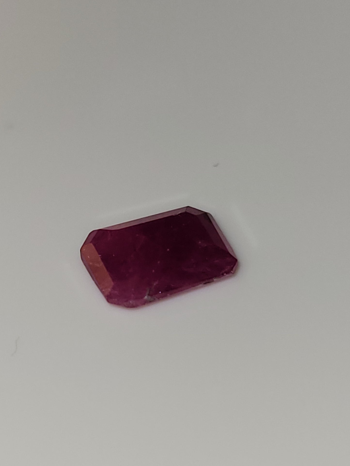 1.385 Ct. Emerald-Cut Mozambique Ruby