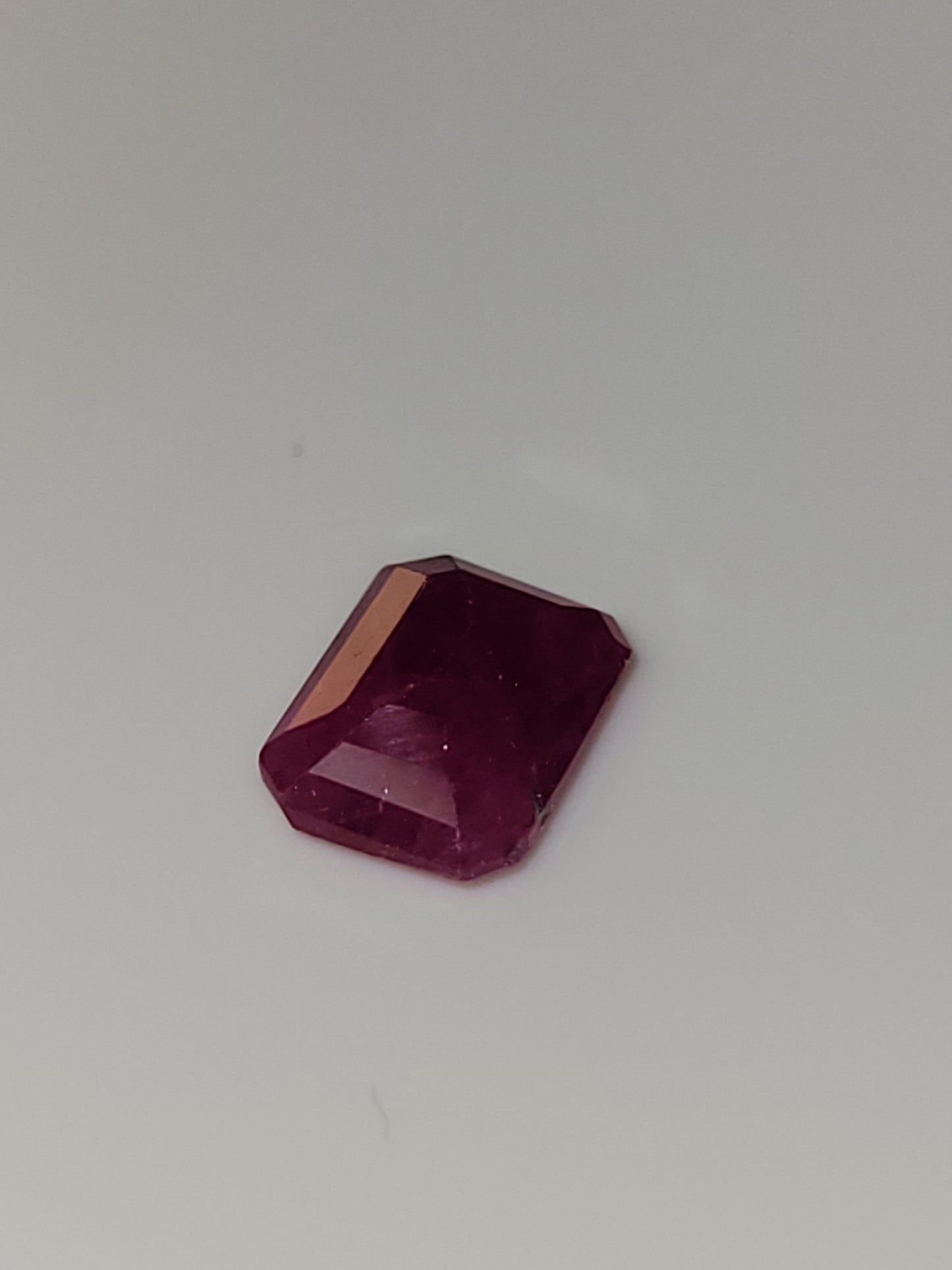 1.385 Ct. Emerald-Cut Mozambique Ruby