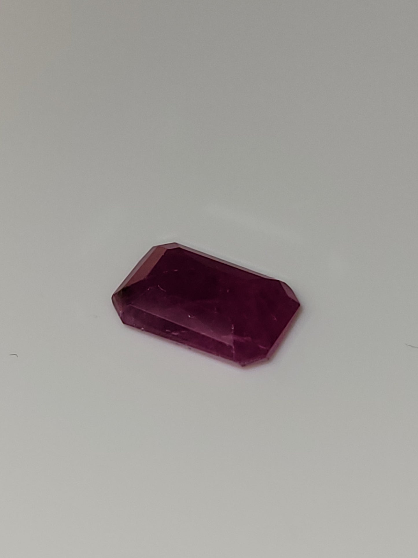 1.385 Ct. Emerald-Cut Mozambique Ruby