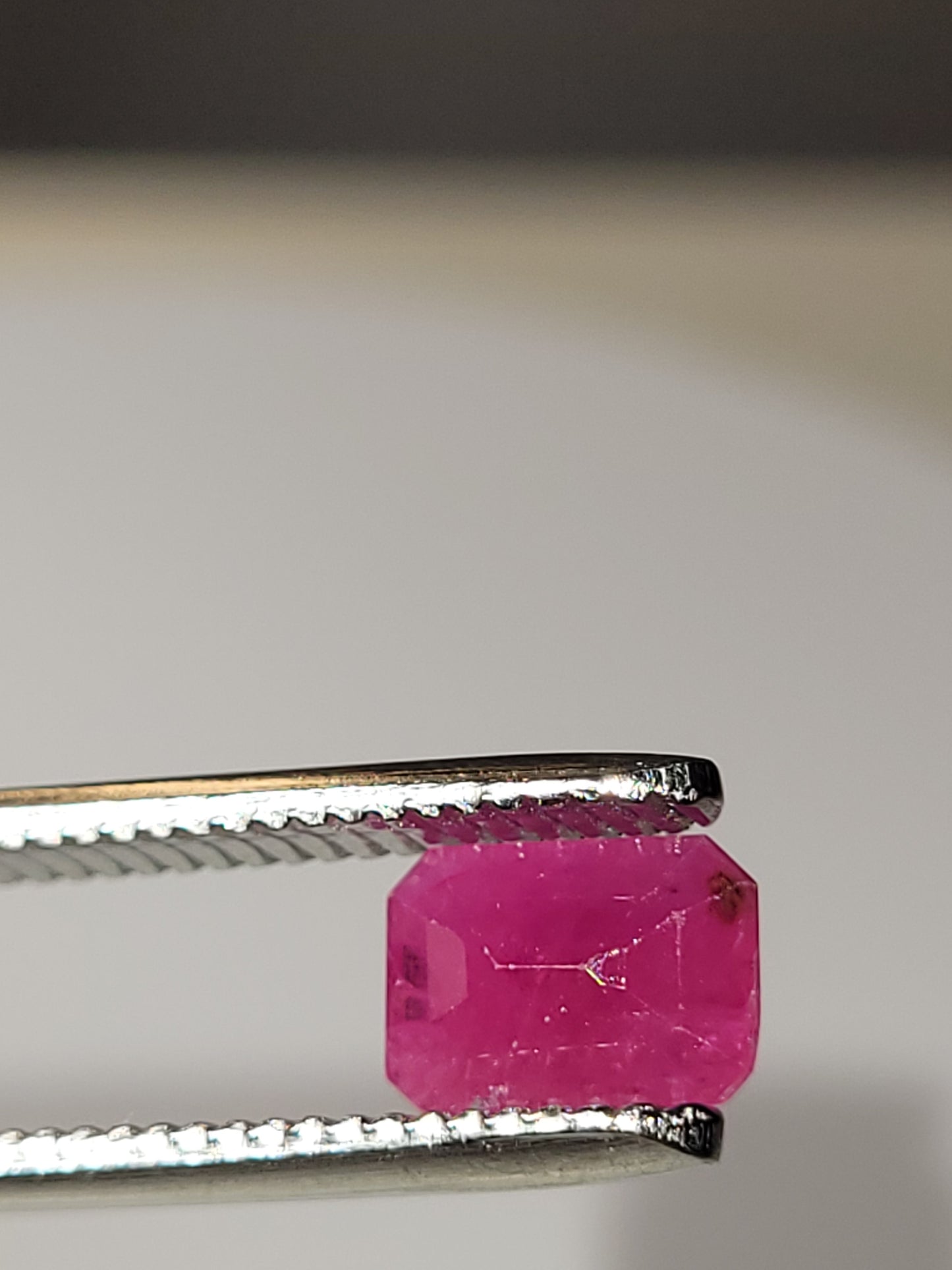 1.385 Ct. Emerald-Cut Mozambique Ruby