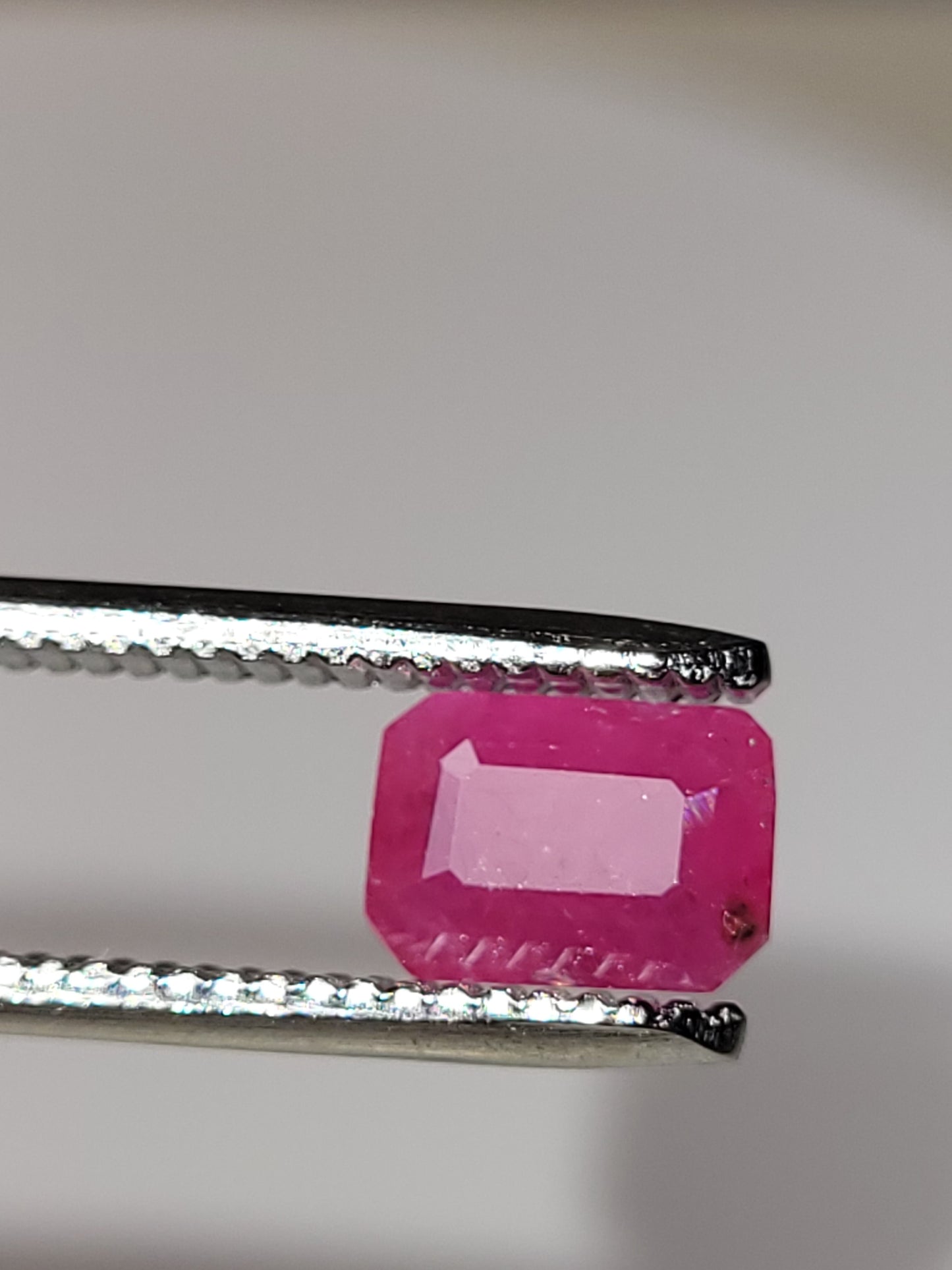 1.385 Ct. Emerald-Cut Mozambique Ruby