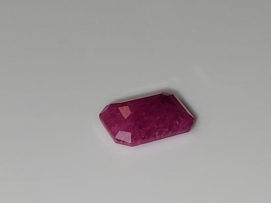 1.375 Ct. Emerald-Cut Mozambique Ruby