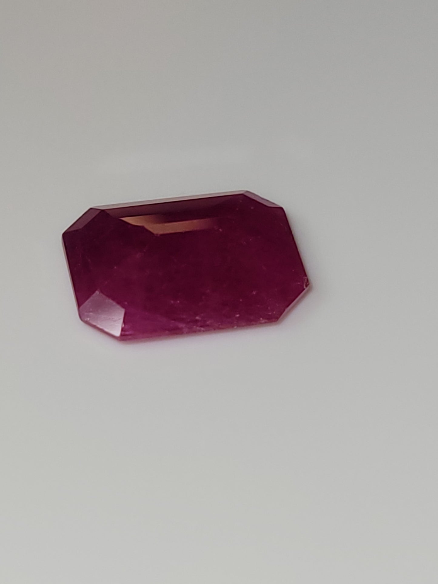 3.255 Ct. Emerald-Cut Mozambique Ruby