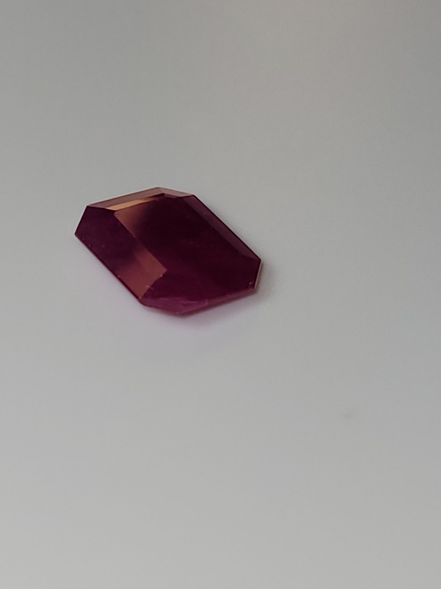 3.255 Ct. Emerald-Cut Mozambique Ruby