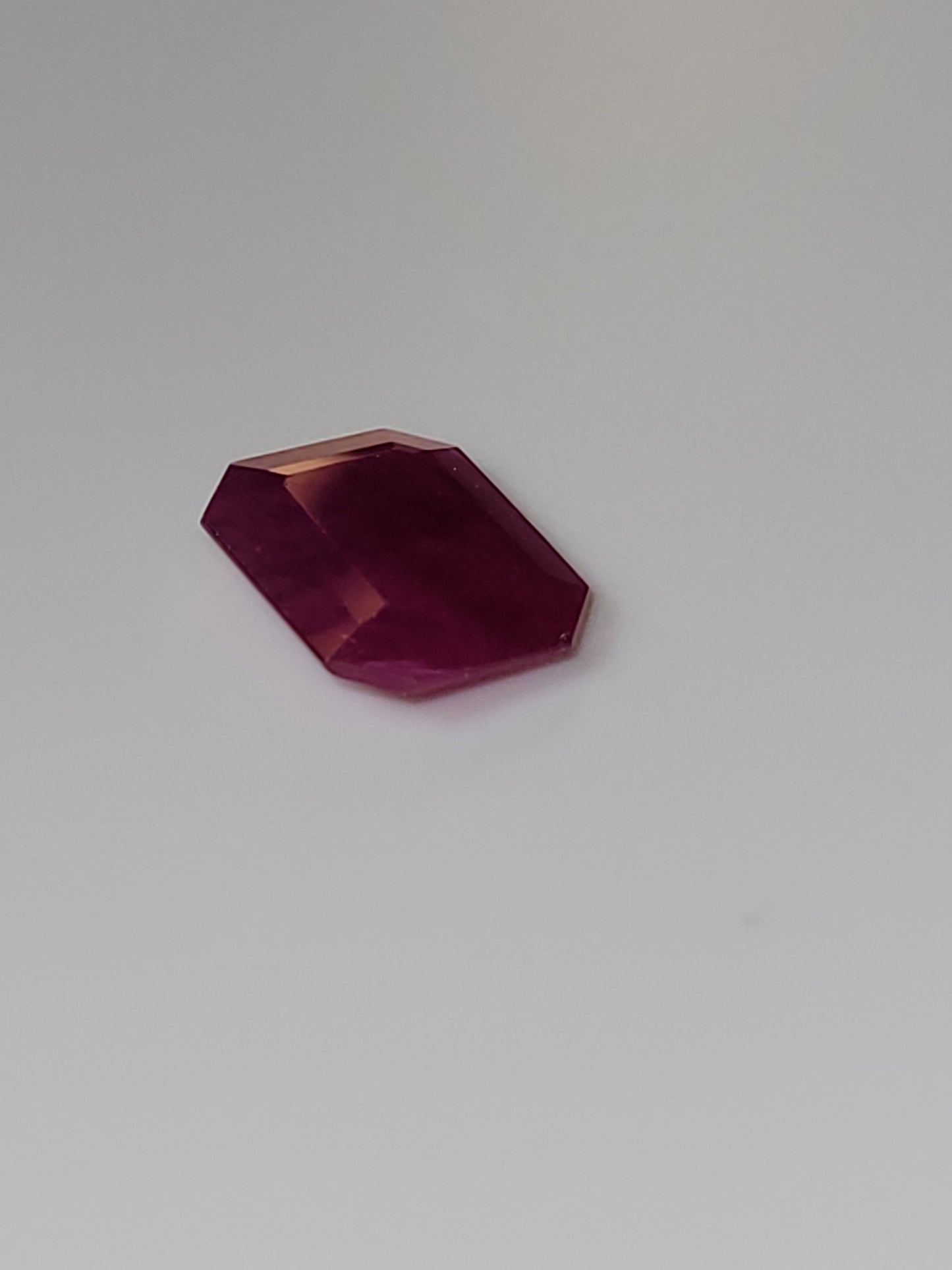 3.255 Ct. Emerald-Cut Mozambique Ruby