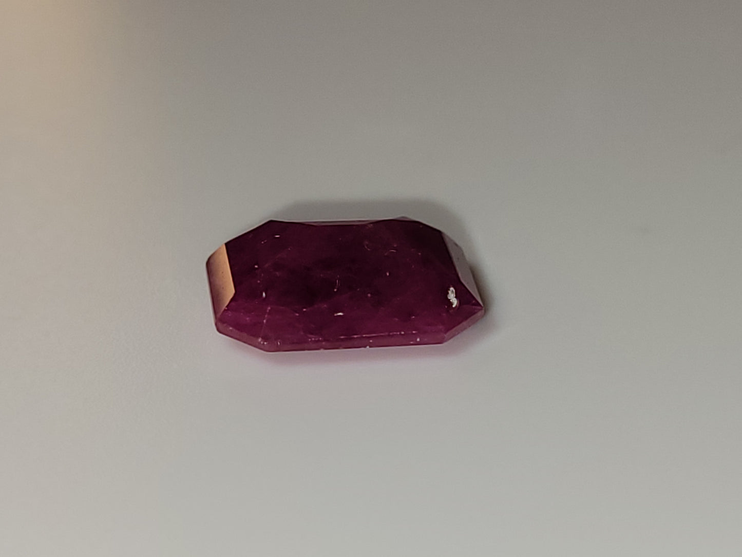 4.31 Ct. Emerald-Cut Mozambique Ruby