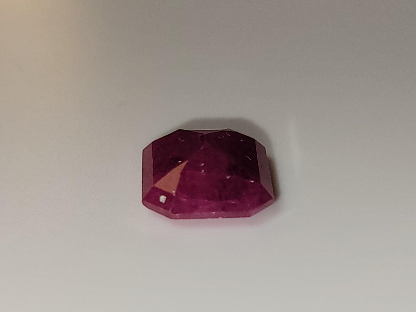 4.31 Ct. Emerald-Cut Mozambique Ruby