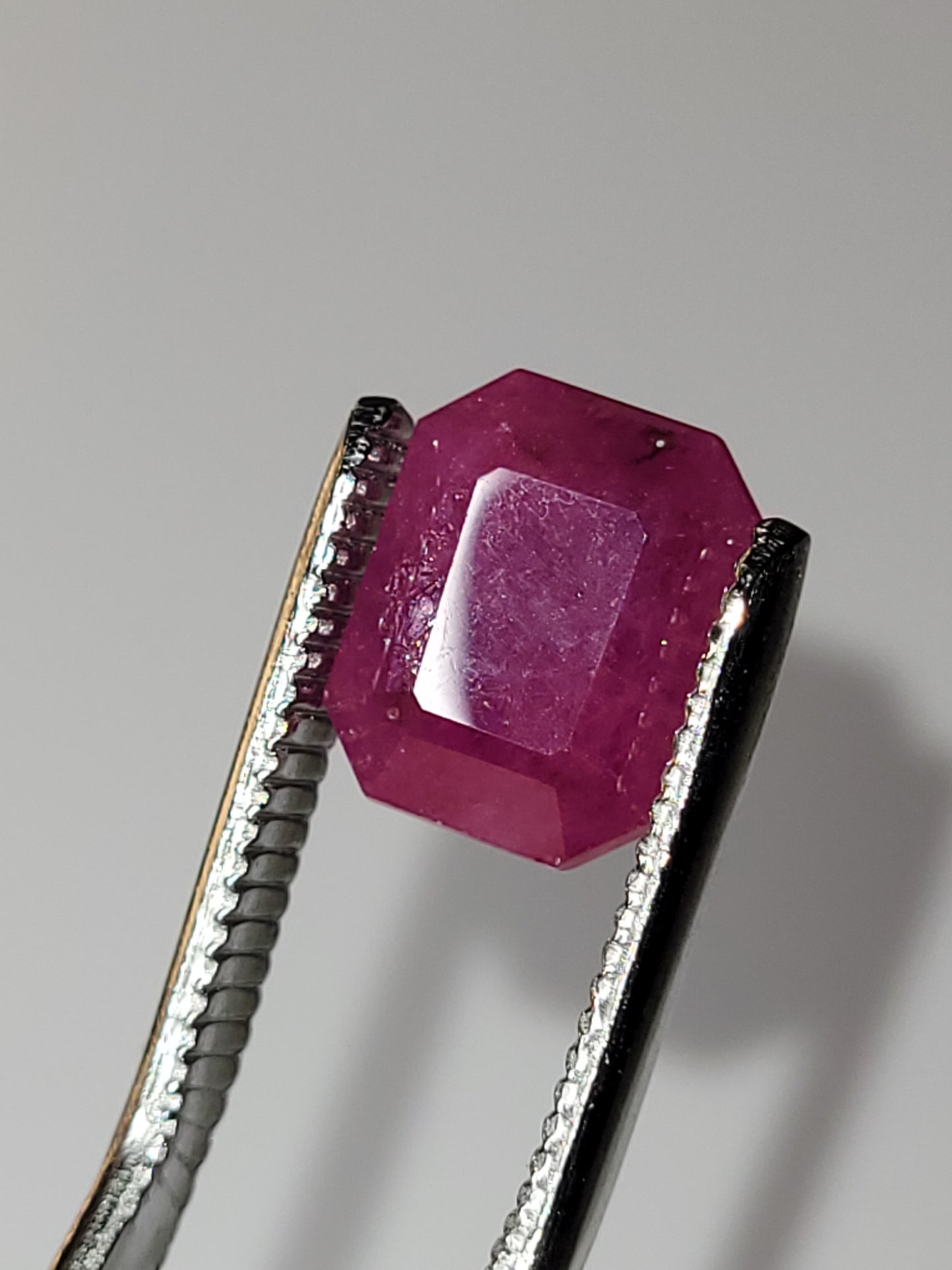 4.31 Ct. Emerald-Cut Mozambique Ruby