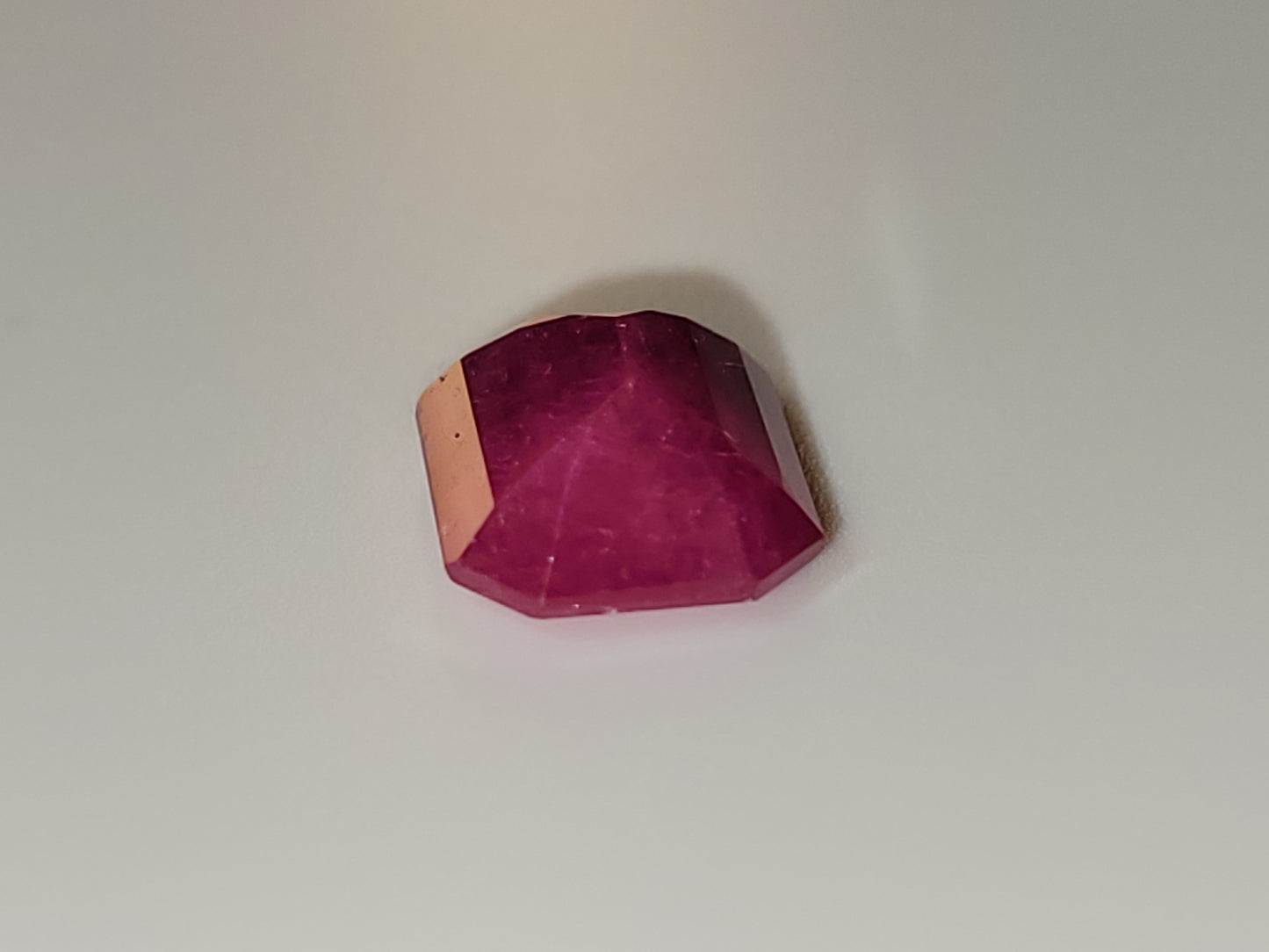 3.335 Ct. Emerald-Cut Mozambique Ruby