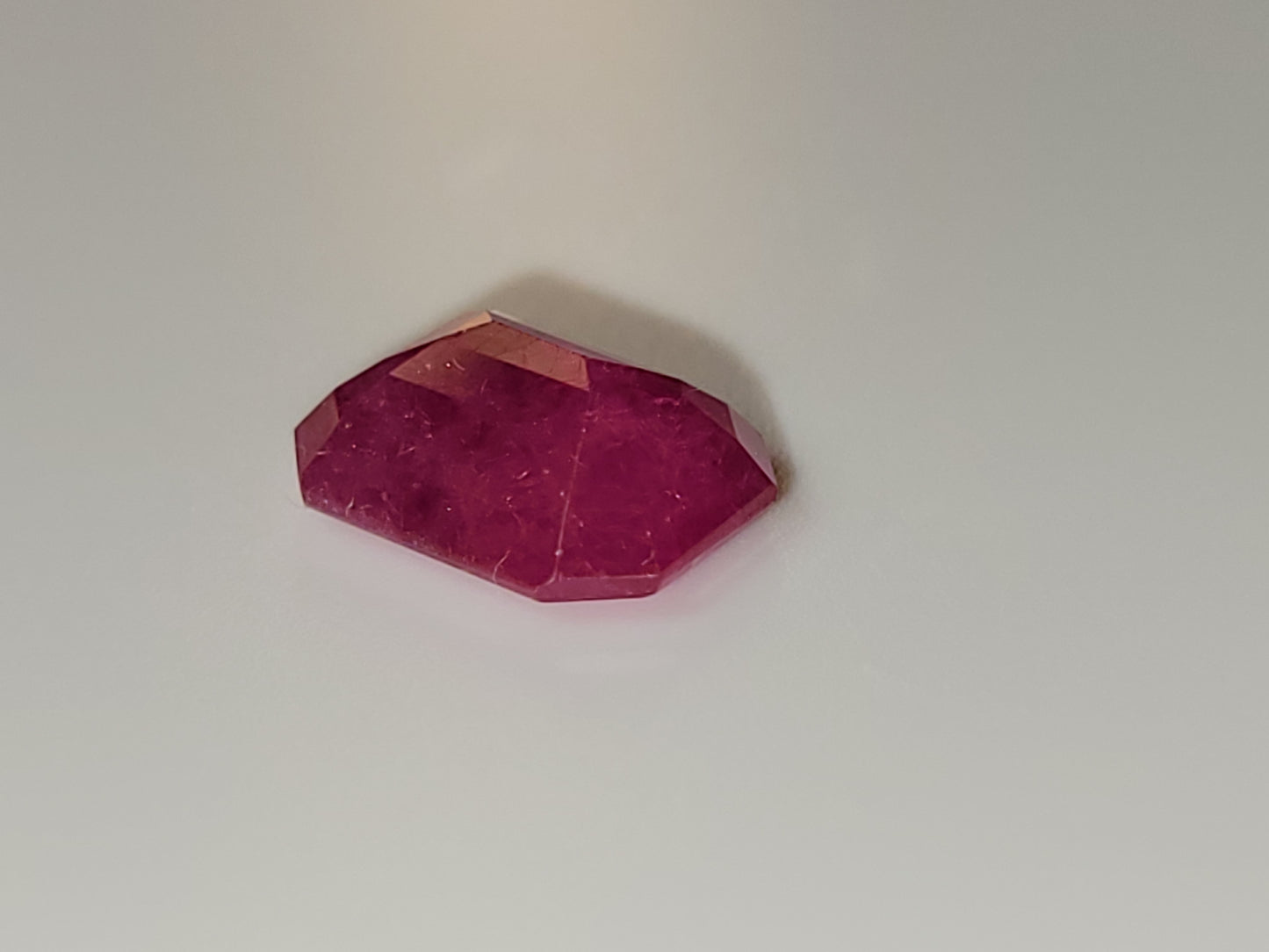 3.335 Ct. Emerald-Cut Mozambique Ruby