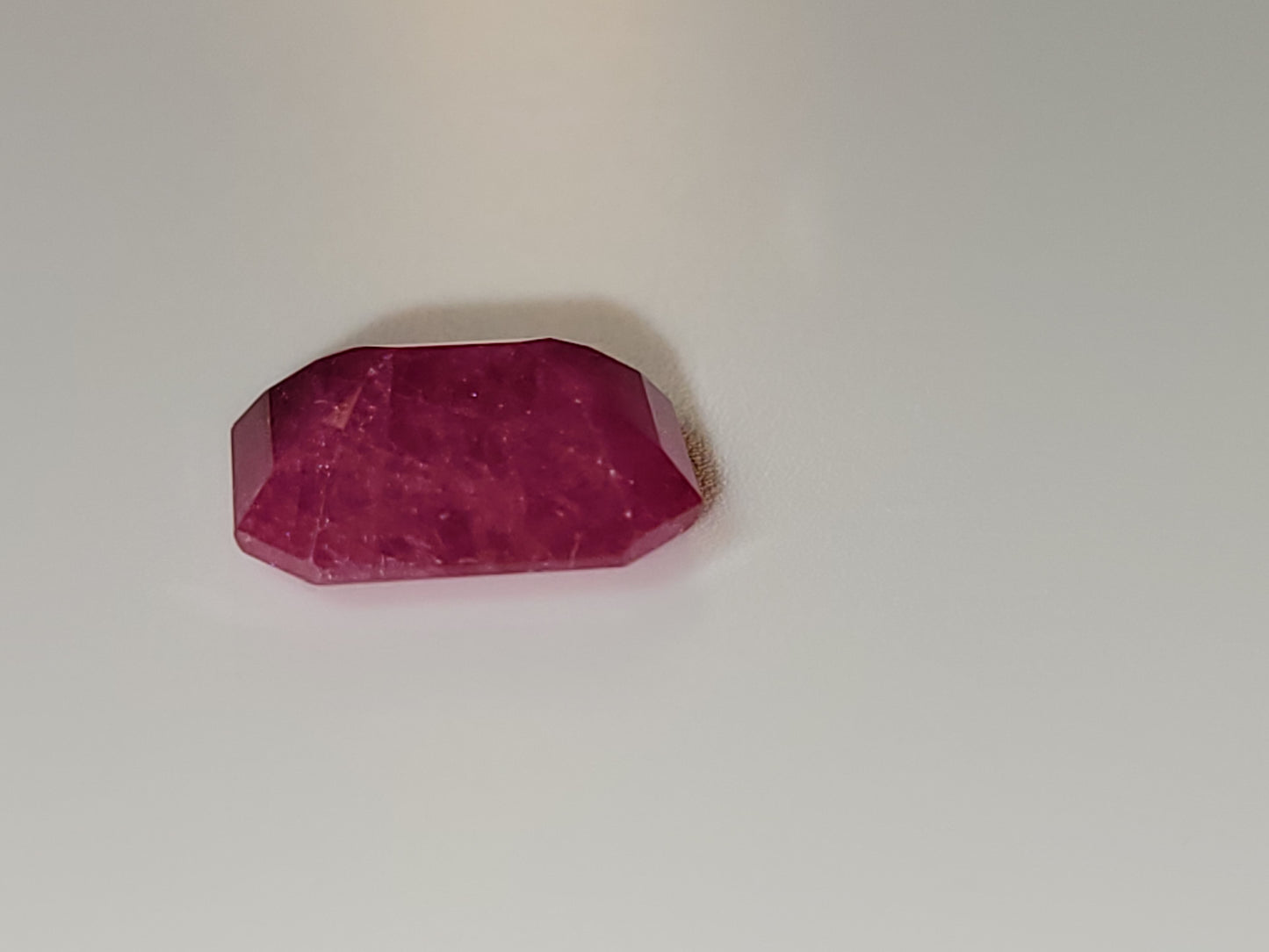 3.335 Ct. Emerald-Cut Mozambique Ruby