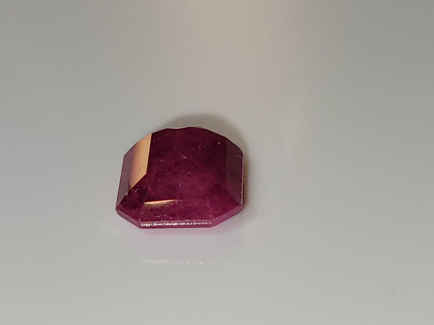 3.335 Ct. Emerald-Cut Mozambique Ruby