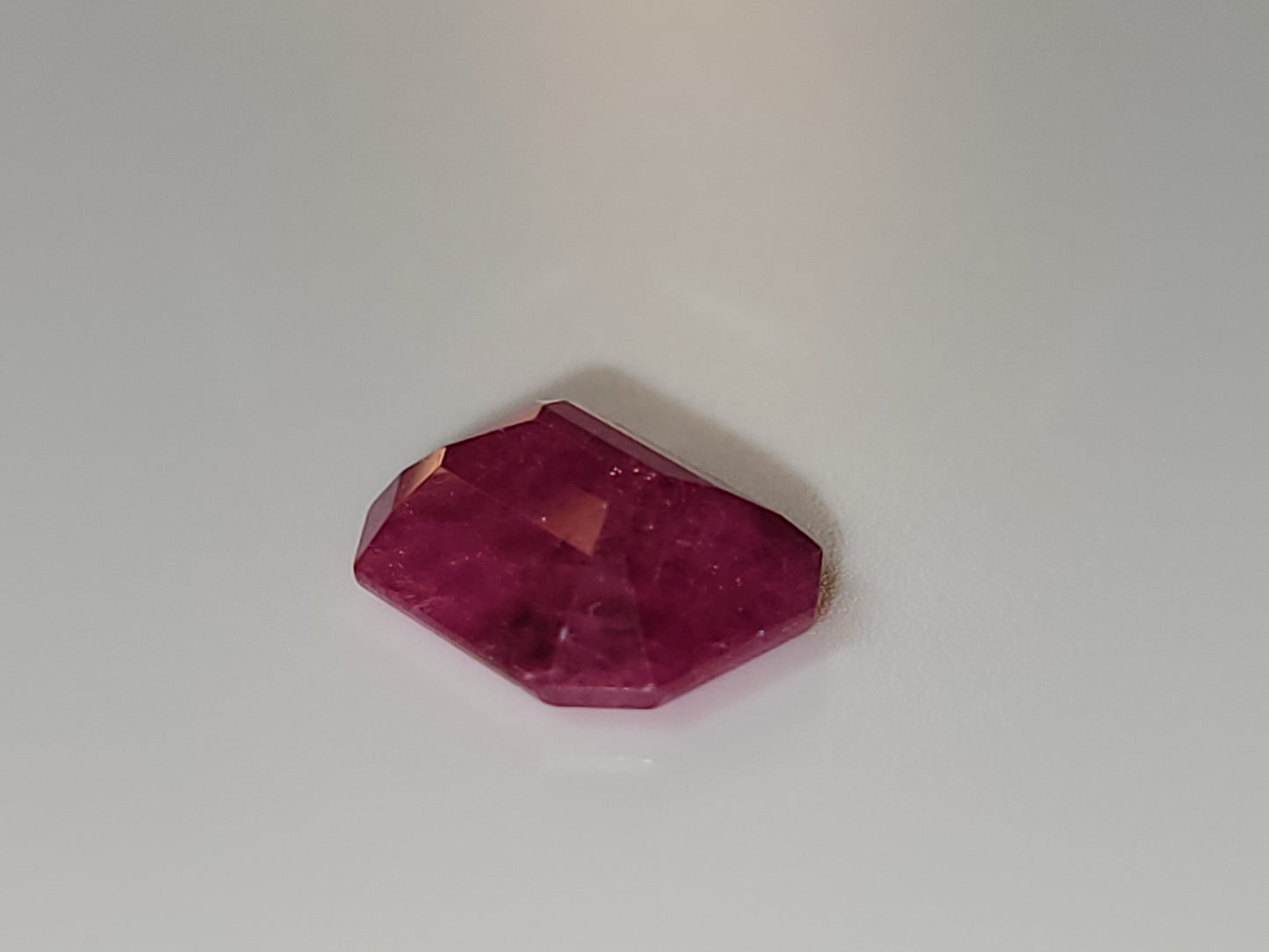 3.335 Ct. Emerald-Cut Mozambique Ruby