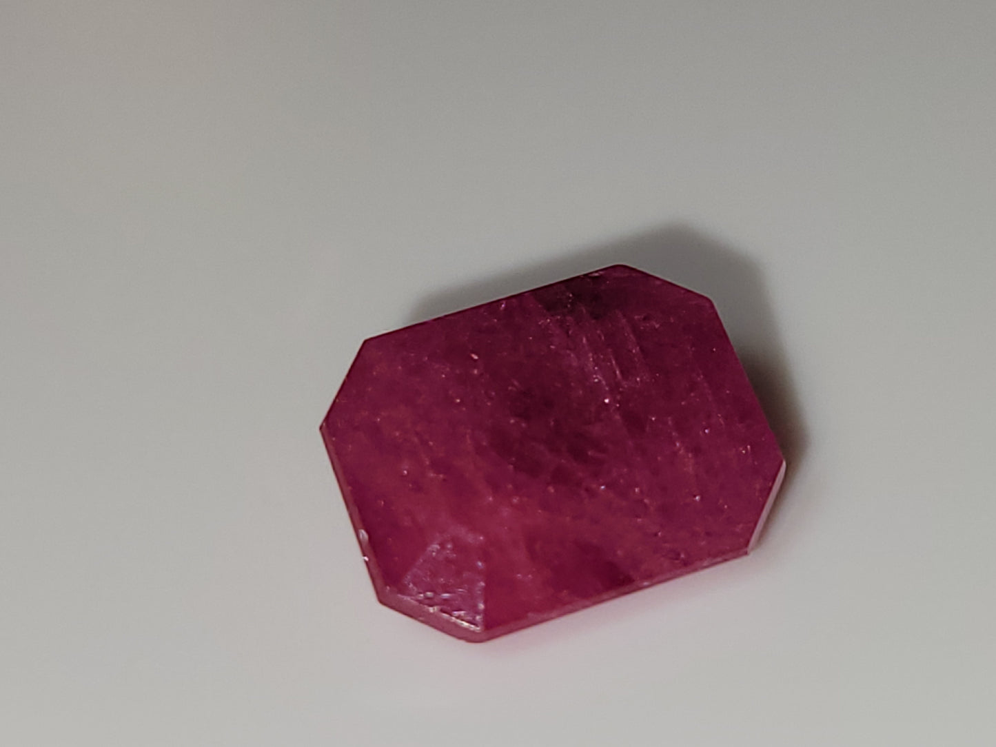 3.335 Ct. Emerald-Cut Mozambique Ruby