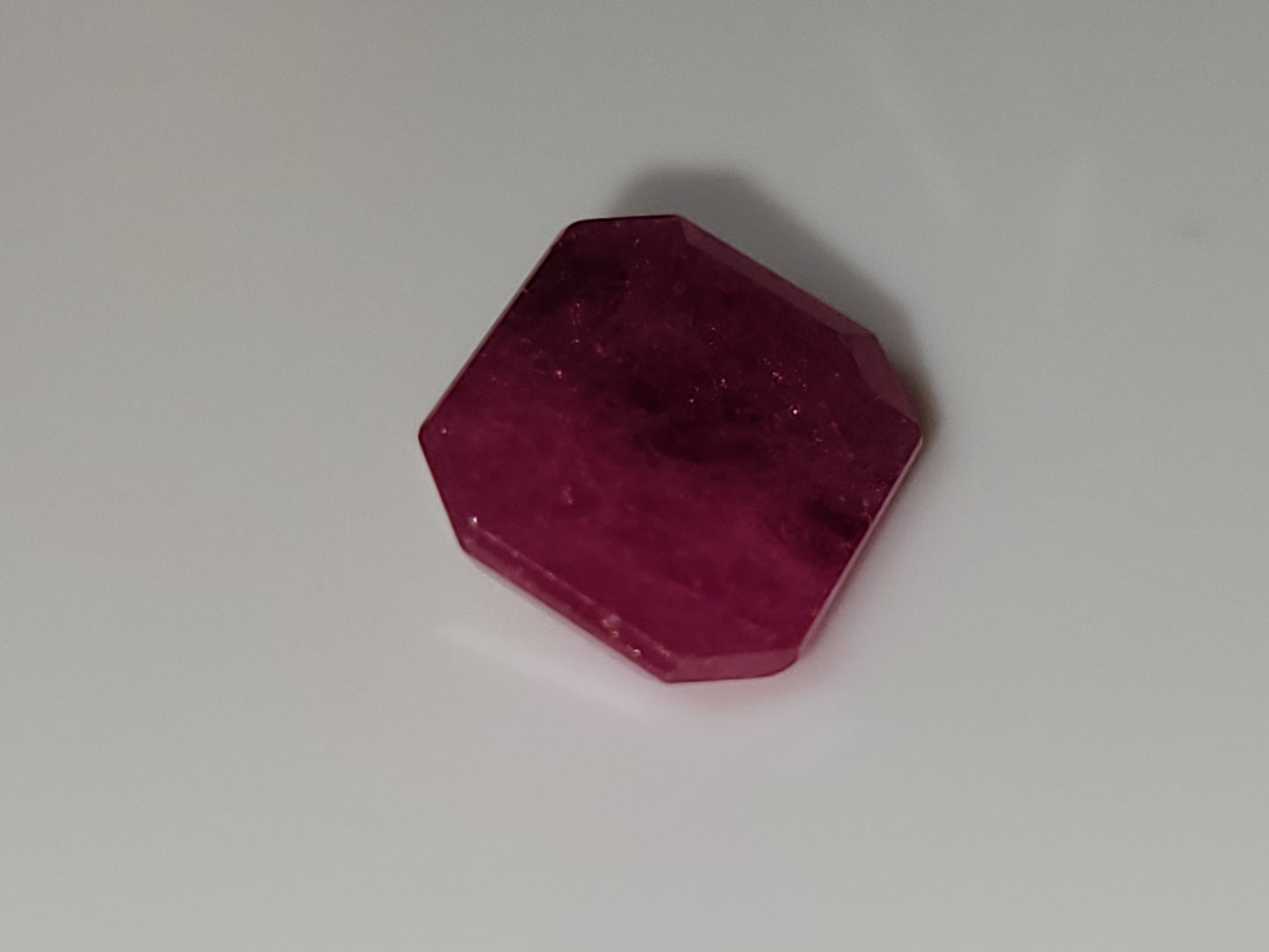 3.335 Ct. Emerald-Cut Mozambique Ruby